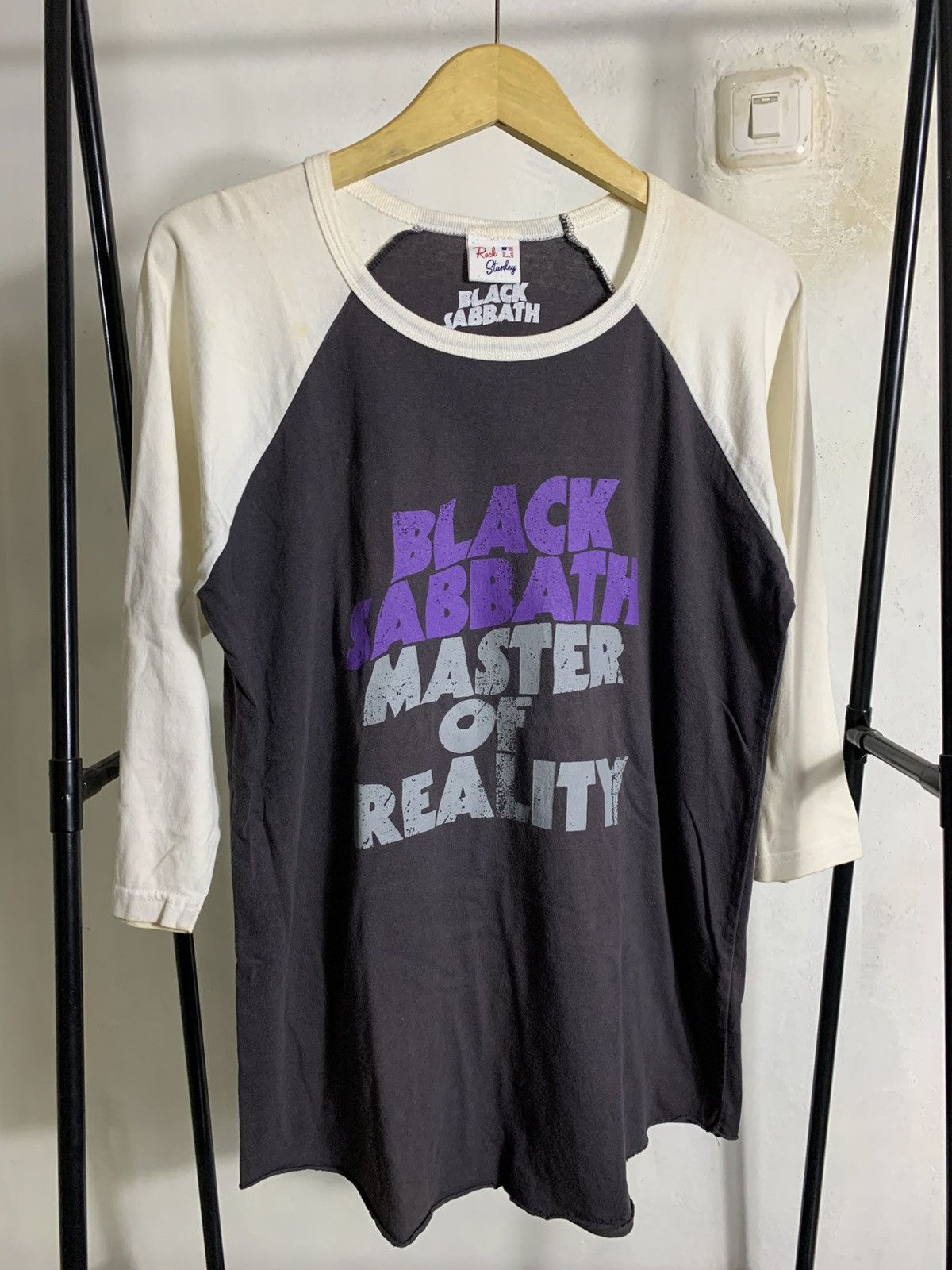 Vintage Black Sabbath Raglan Shirt Size US M / EU 48-50 / 2 - 1 Thumbnail