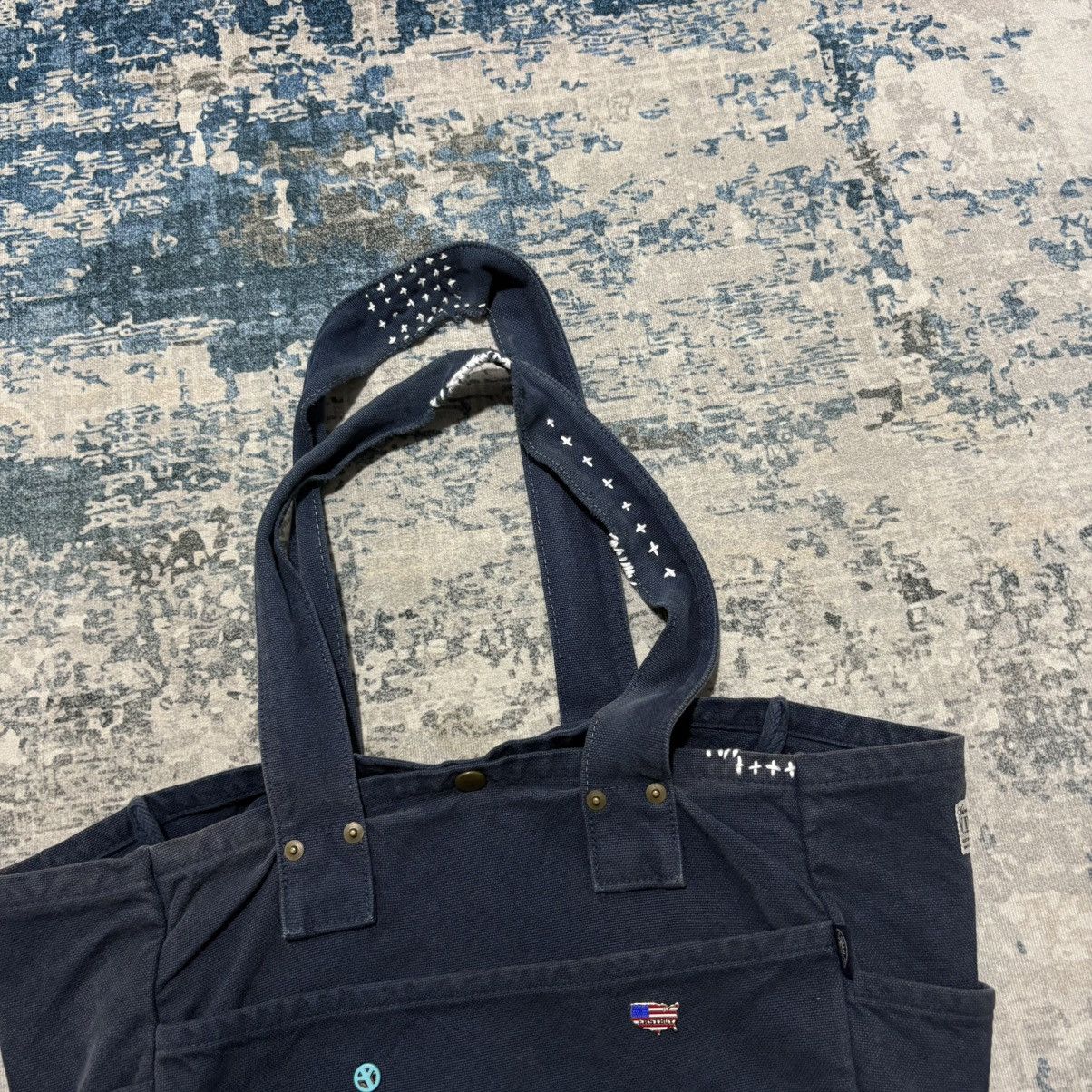 Other Vintage VDLC Japan handmade distressed sashiko tote bag Size ONE SIZE - 2 Thumbnail