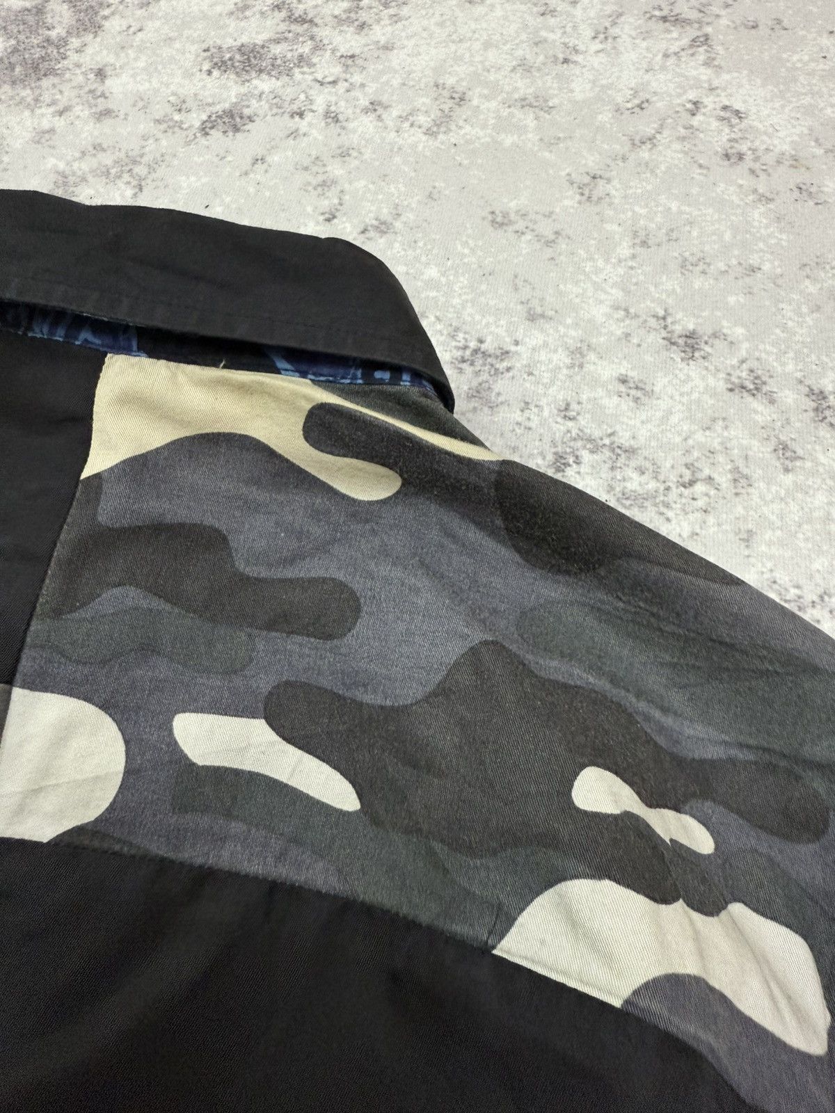 Diesel DIESEL PATCHWORK CAMO DESIGN STYLE BUTTON UP SHIRT Size US M / EU 48-50 / 2 - 19 Thumbnail