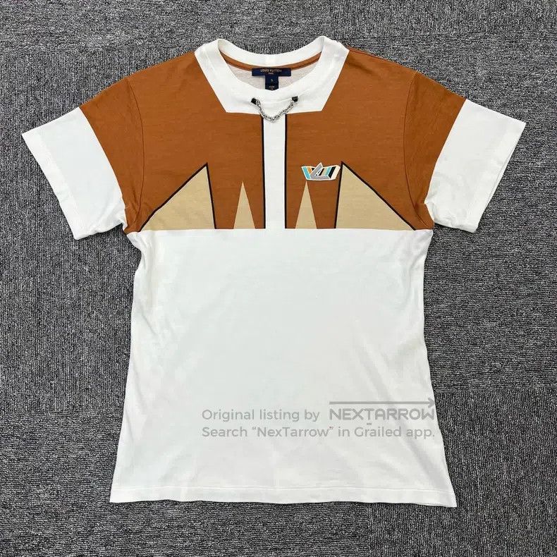 Louis Vuitton Louis Vuitton Patchwork chain monogram short sleeves Size S / US 4 / IT 40 - 1 Thumbnail