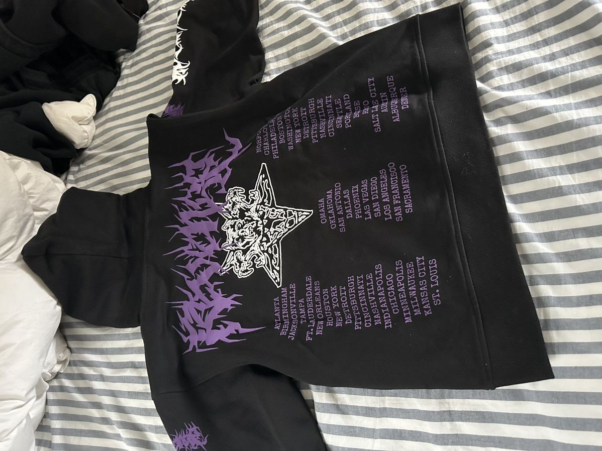 Revenge x City Morgue Metal Tour Hoodie