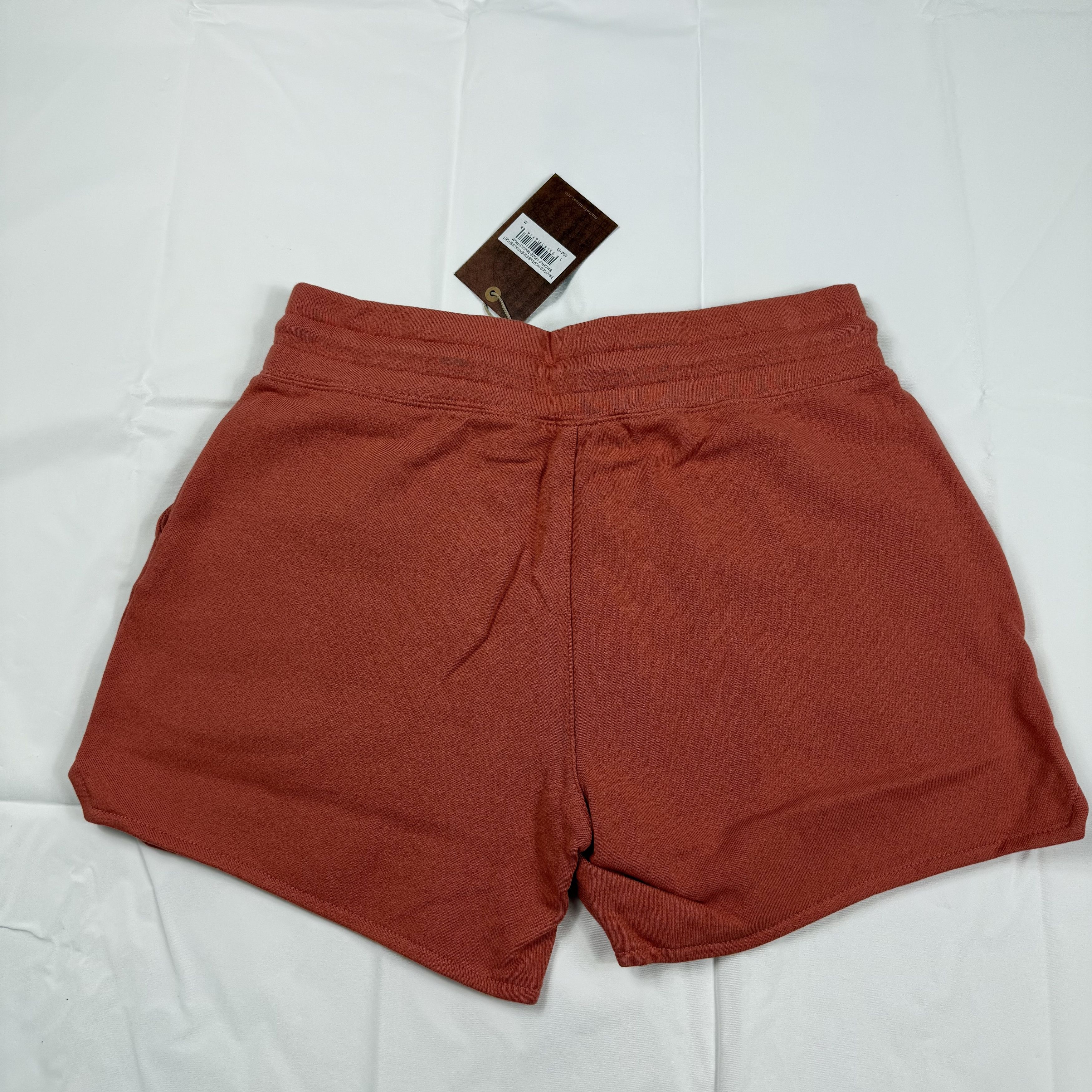 Mitchell & Ness Mitchell & Ness Fleece Shorts Rust Terracotta Drawstring Size 29" - 7 Thumbnail