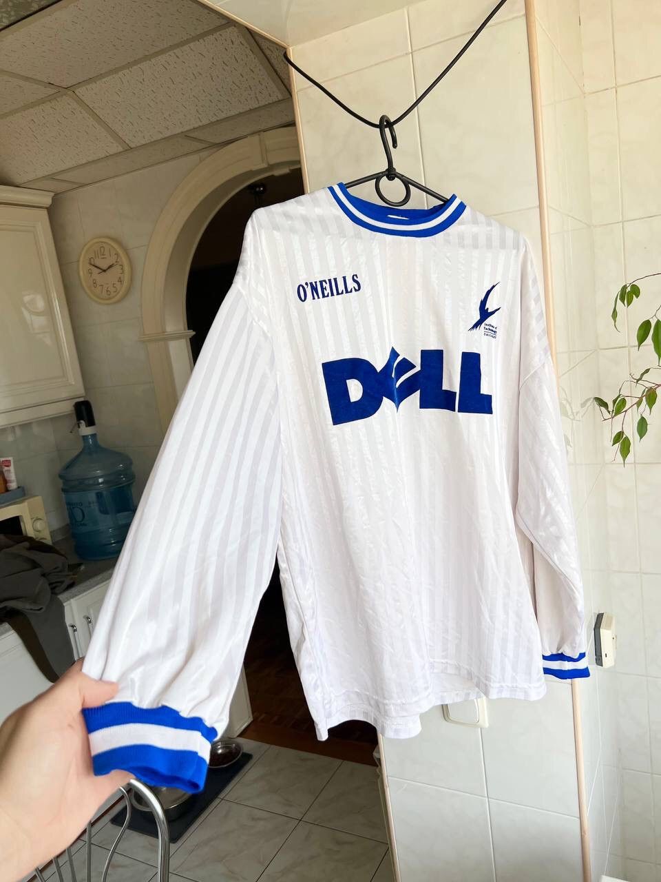 Other 1990s Vintage Dell Computer Big logo Long Sleeve Jersey Size US L / EU 52-54 / 3 - 9 Thumbnail