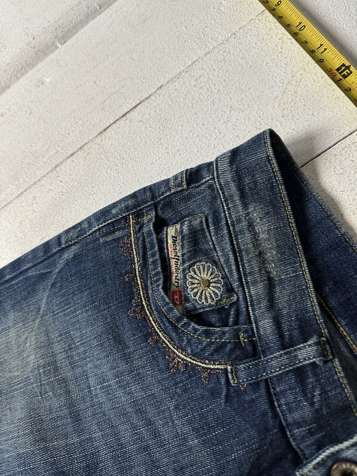 Diesel 🚨Gothic Diesel Regular Slim relax Flared Jeans Womens Size 28" / US 6 / IT 42 - 5 Thumbnail