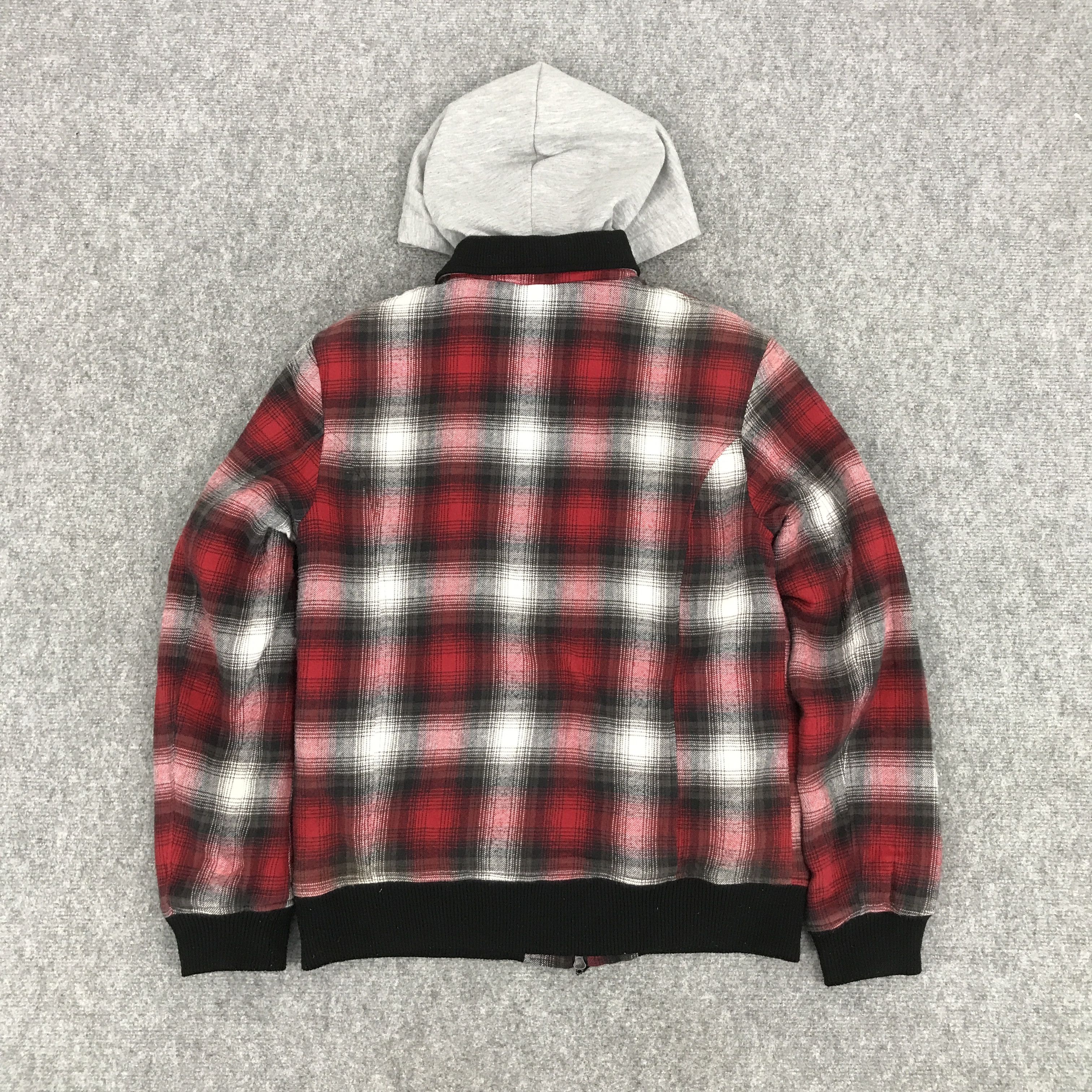In The Attic × Japanese Brand in the attic Punk japan flannel design zipper jacket Size US L / EU 52-54 / 3 - 2 Thumbnail