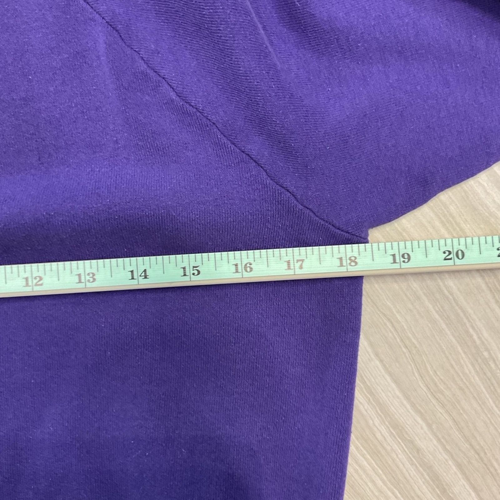 Fruit Of The Loom Vintage Purple Bunny Graphic Sweatshirt Size S / US 4 / IT 40 - 5 Thumbnail