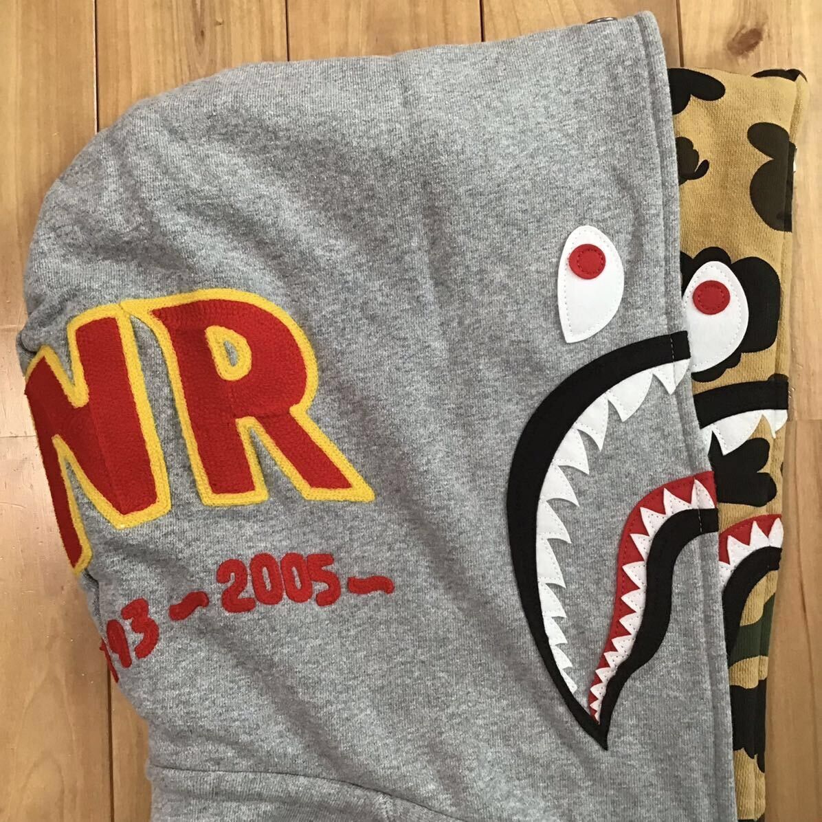 Bape BAPE Double Shark full zip hoodie 1st camo a bathing ape Size US S / EU 44-46 / 1 - 4 Thumbnail