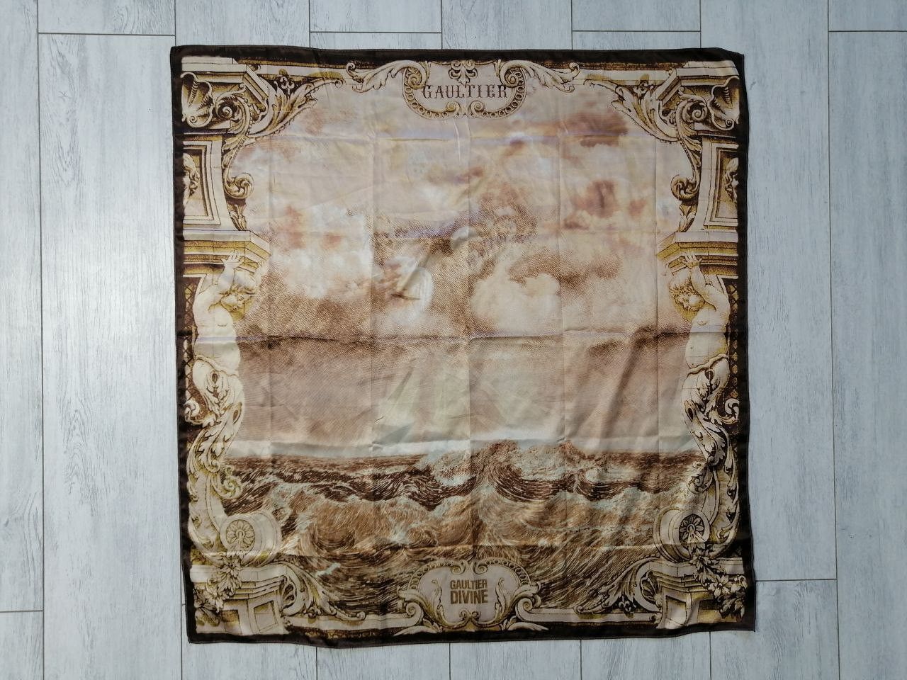 Vintage Jean Paul Gaultier Foulard Divine Renaissance Scarf