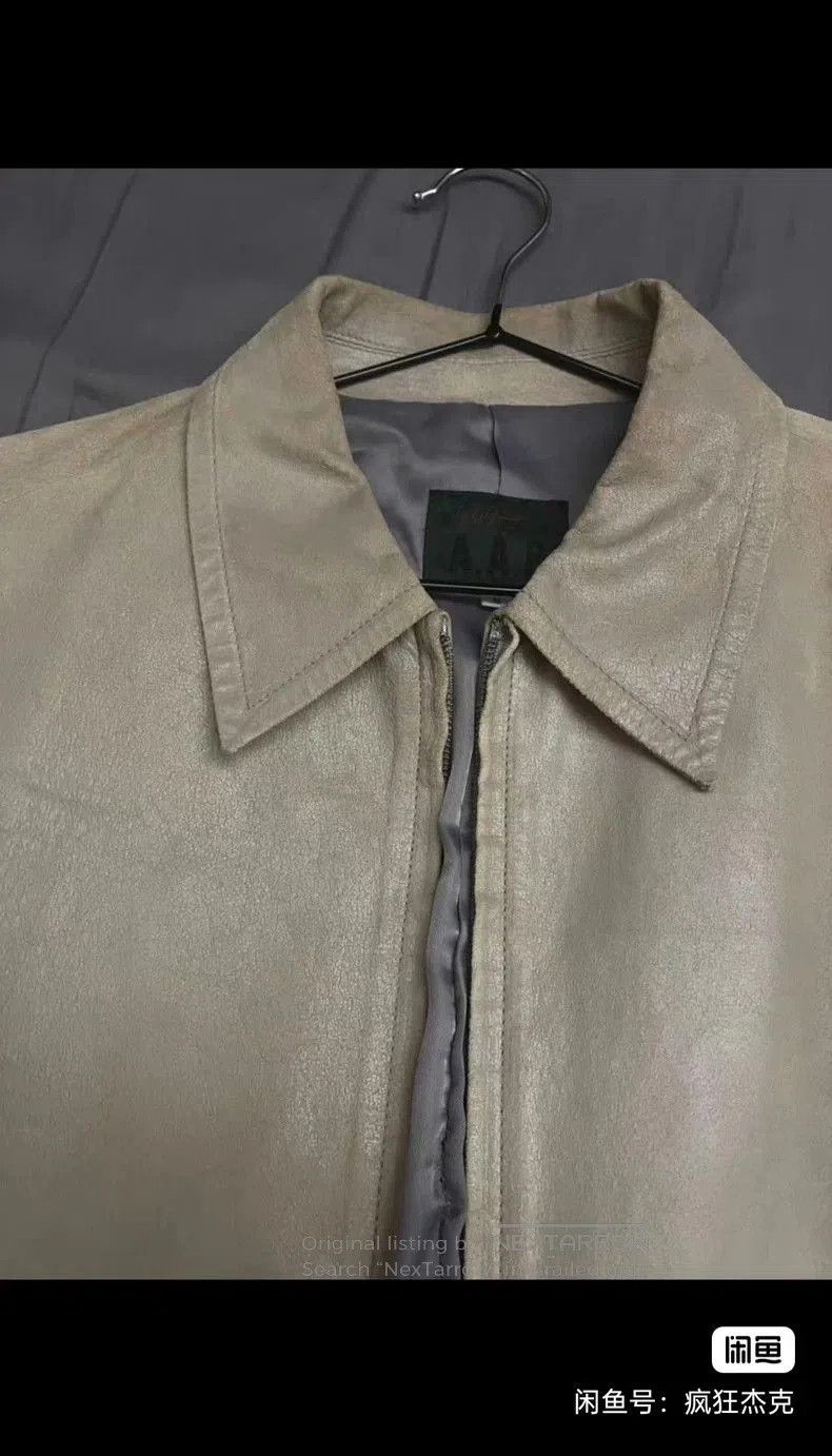 Yohji Yamamoto Yohji Yamamoto AAR MA-1 Suede Leather Jacket. Size US M / EU 48-50 / 2 - 2 Thumbnail