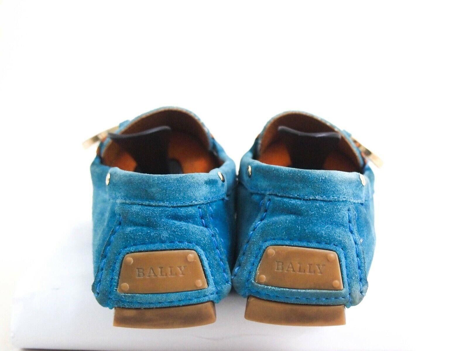 Bally Bally Landolfa Loafers Blue Suede Womens EU 36.5 US 6 Size US 6 / IT 36 - 7 Thumbnail