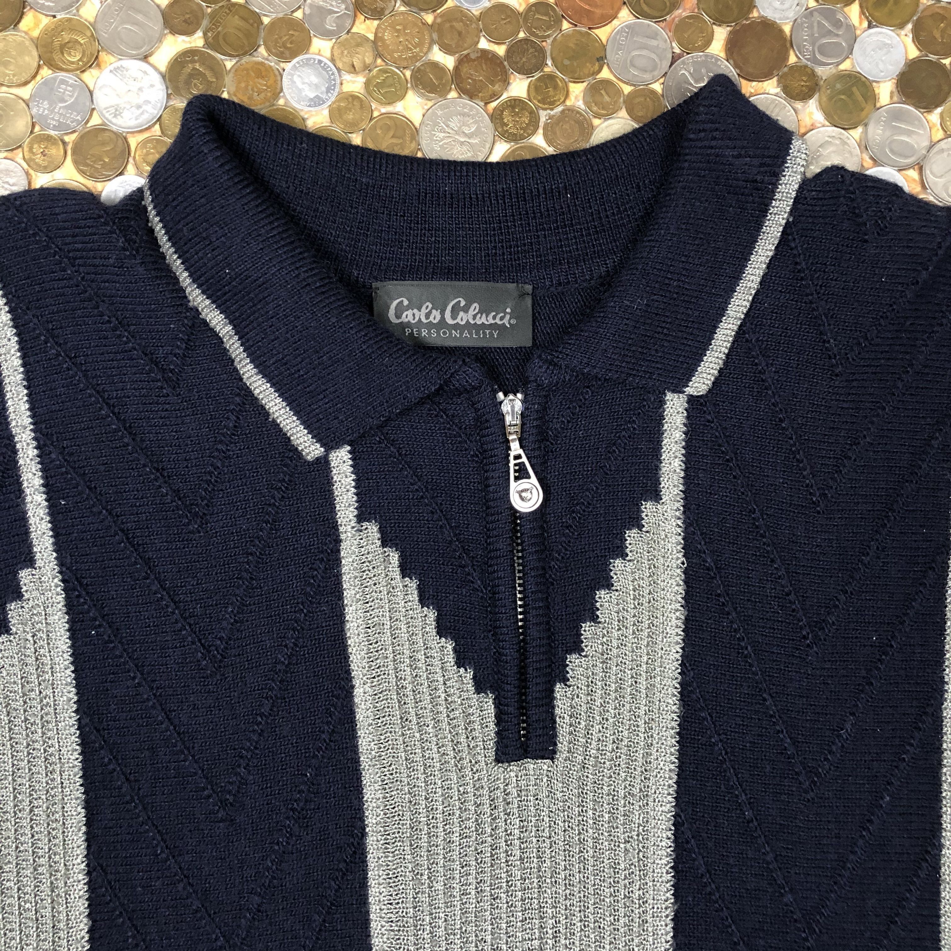 Carlo Colucci Carlo Colluci Vintage Sweater 90's Size US L / EU 52-54 / 3 - 2 Thumbnail