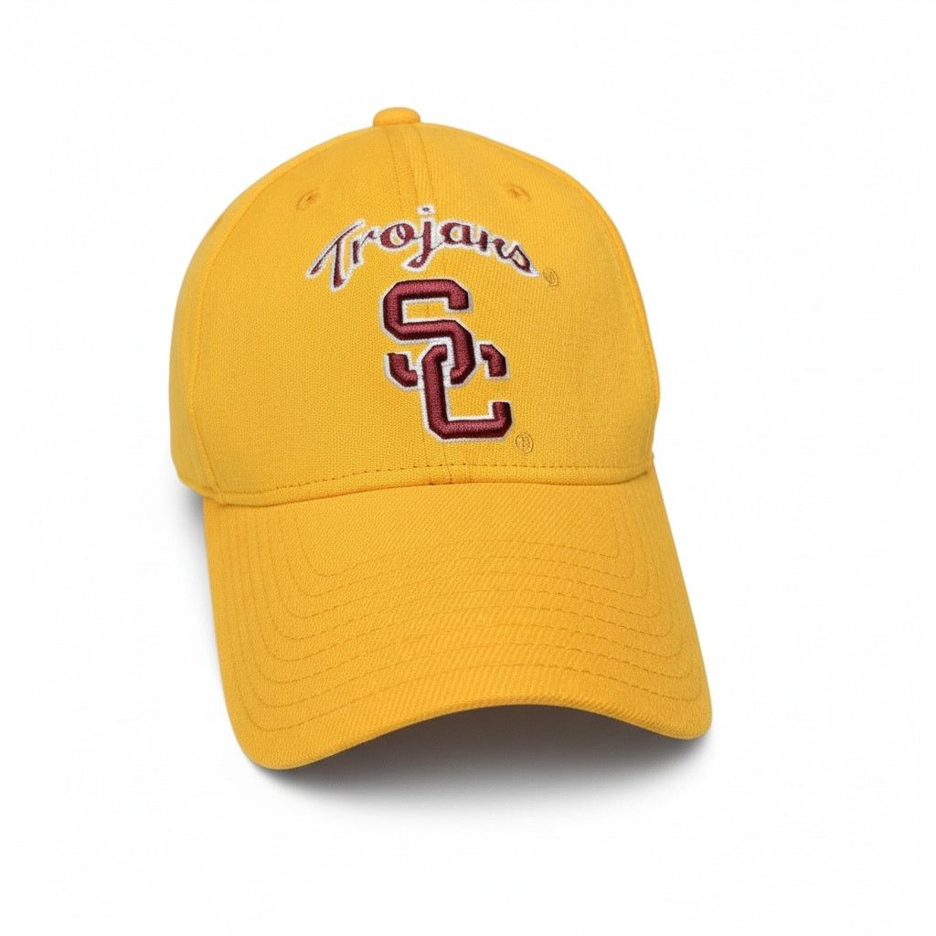 Reebok USC Trojans Yellow Cardinal Gold SC Hat Cap Hesiman Reebok Size ONE SIZE - 1 Thumbnail