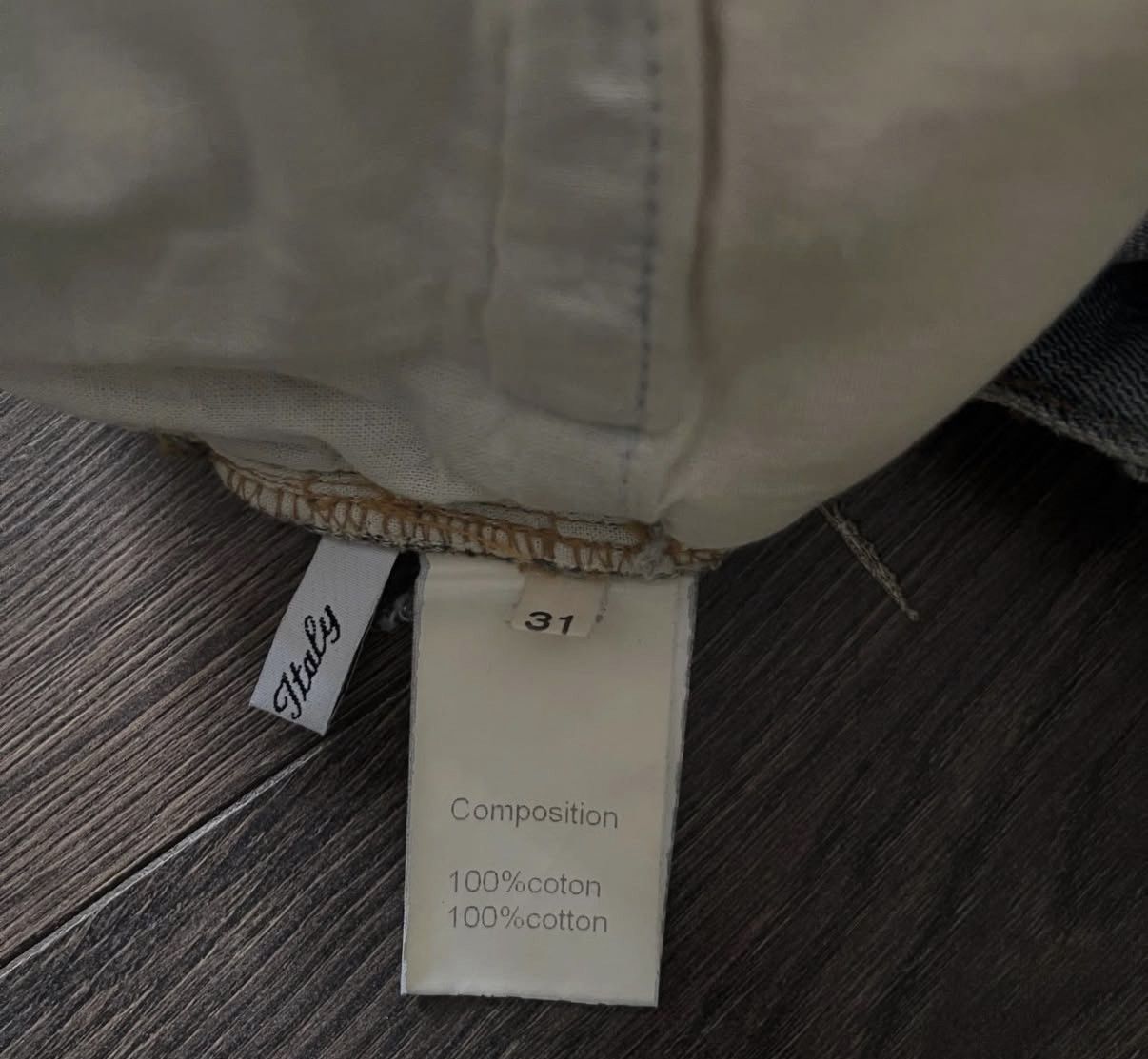 Balmain SS11 Eagle Coin Mud Wash Denim Size US 31 - 5 Thumbnail