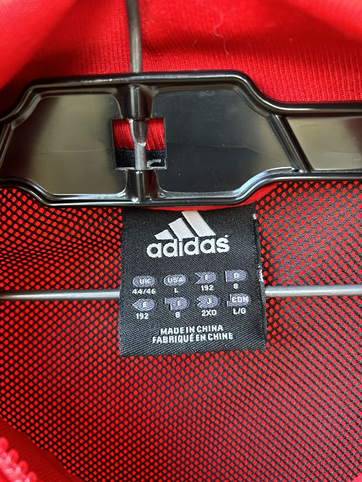 Adidas Vintage Adidas AC Milan Track Jacket Rare 00s Size US L / EU 52-54 / 3 - 11 Thumbnail
