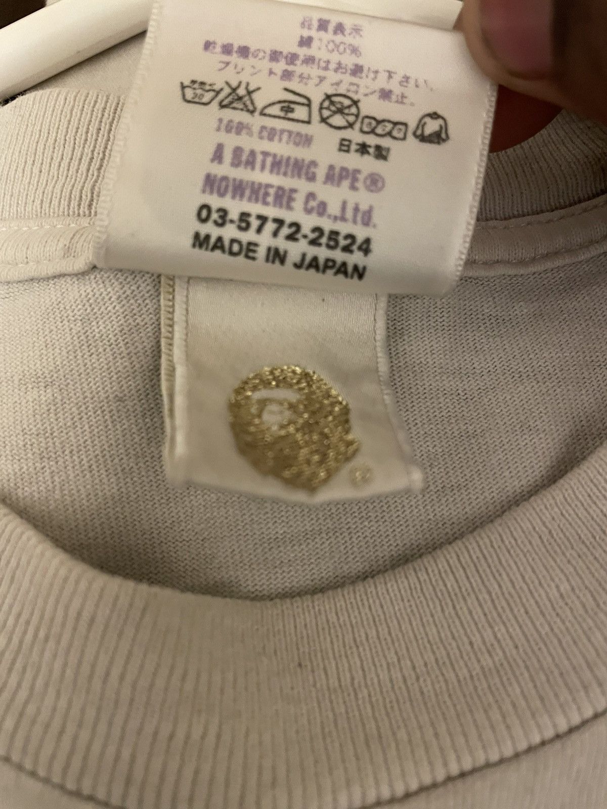 Bape Ape Face Tee Size US M / EU 48-50 / 2 - 4 Thumbnail