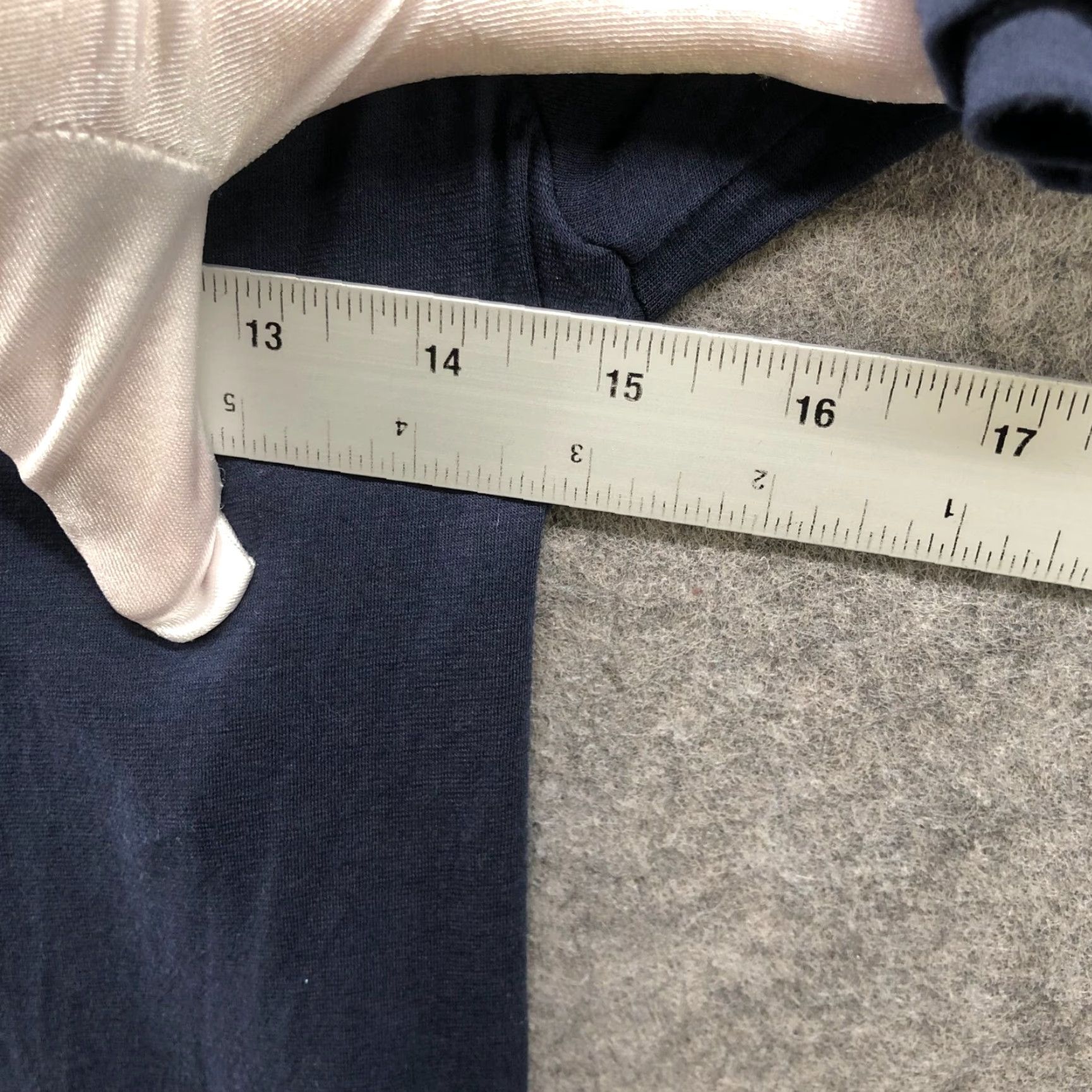 Uniqlo Uniqlo Short Sleeve Crew Neck Dress Womens S Navy Blue A-Line T-Shirt Dress Size 28" / US 6 / IT 42 - 6 Thumbnail