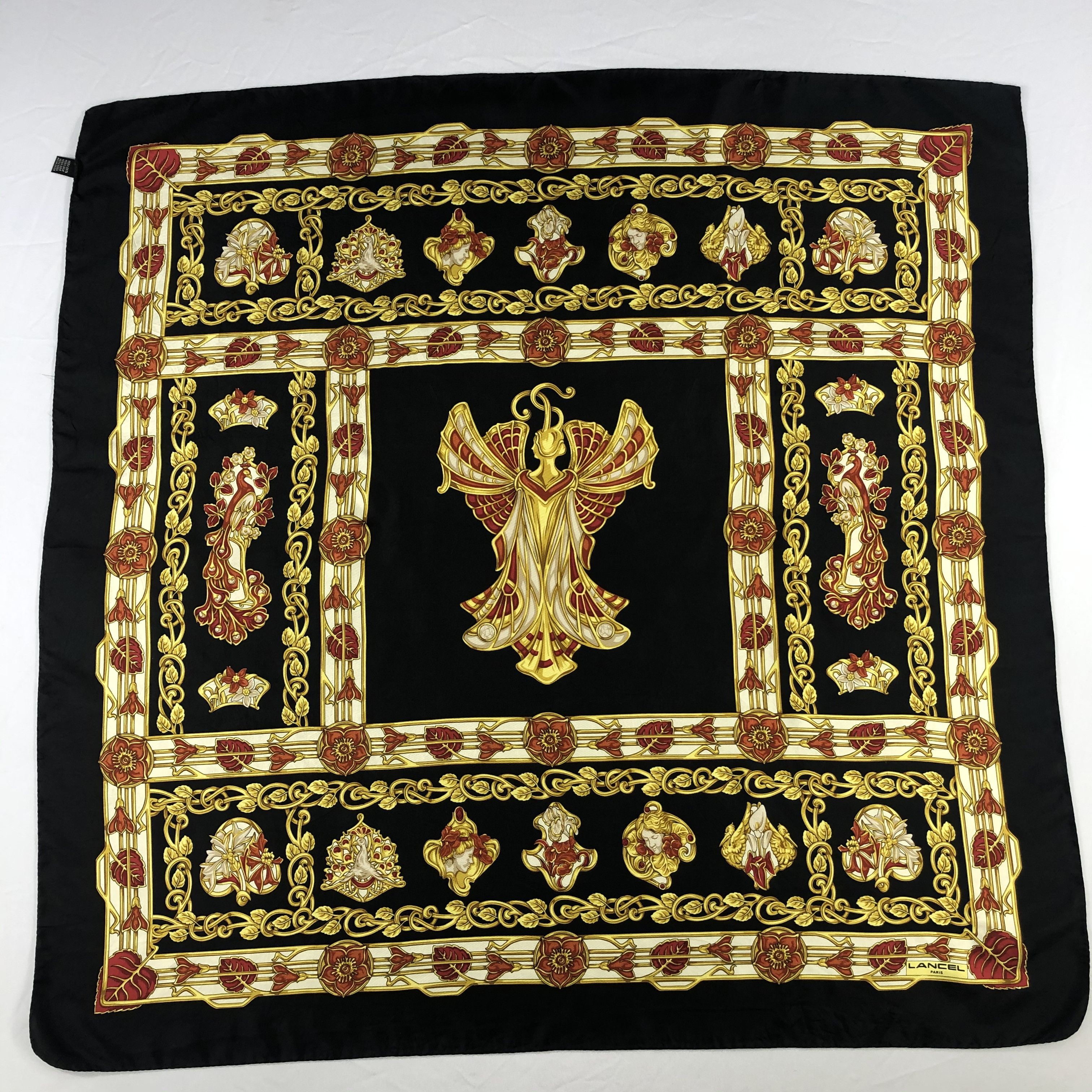 Lancel Vintage Lancel Silk Scarf Size ONE SIZE - 2 Thumbnail