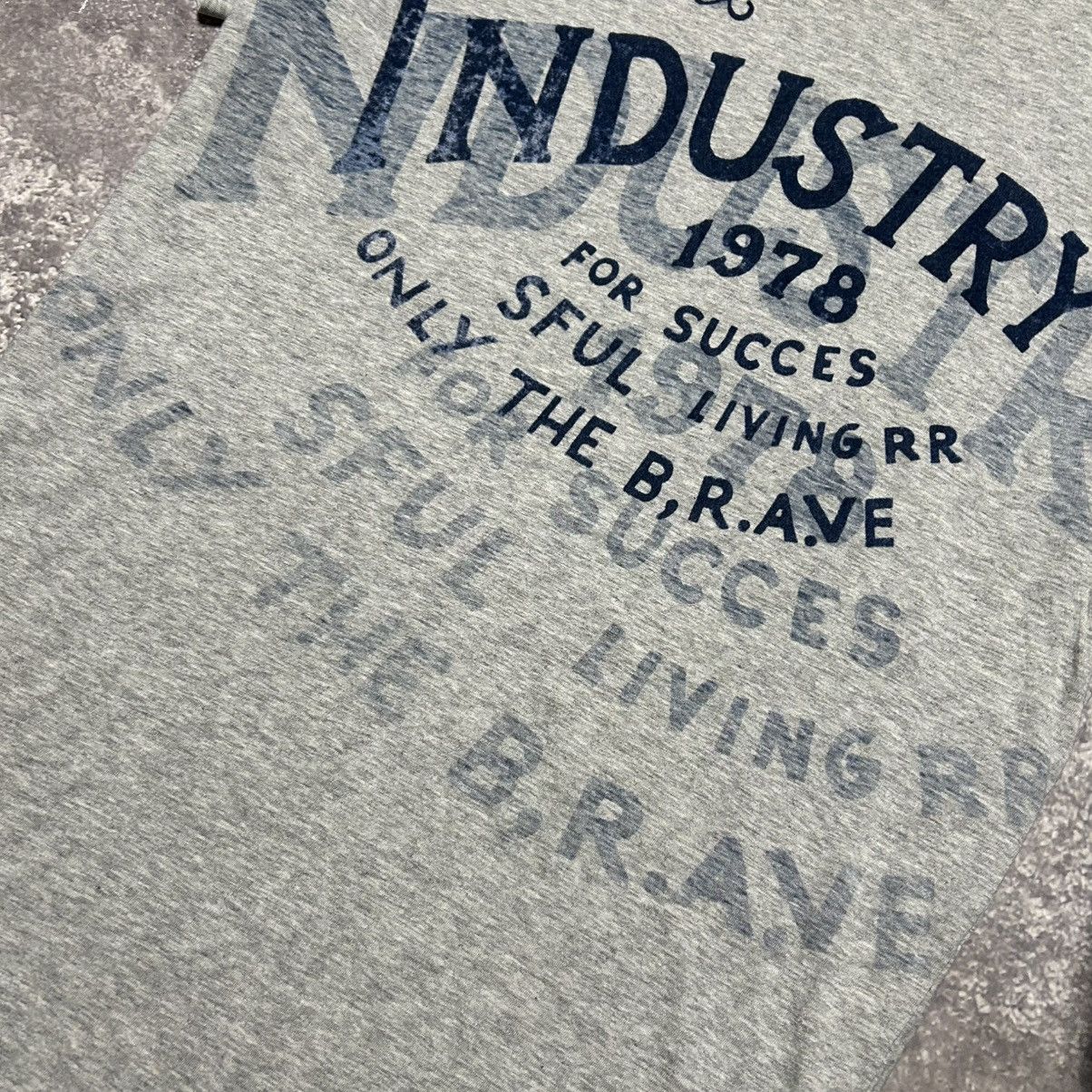 Diesel Deaigner Diesel Indusrty big graphic logo y2k streetwear tee Size US M / EU 48-50 / 2 - 5 Thumbnail