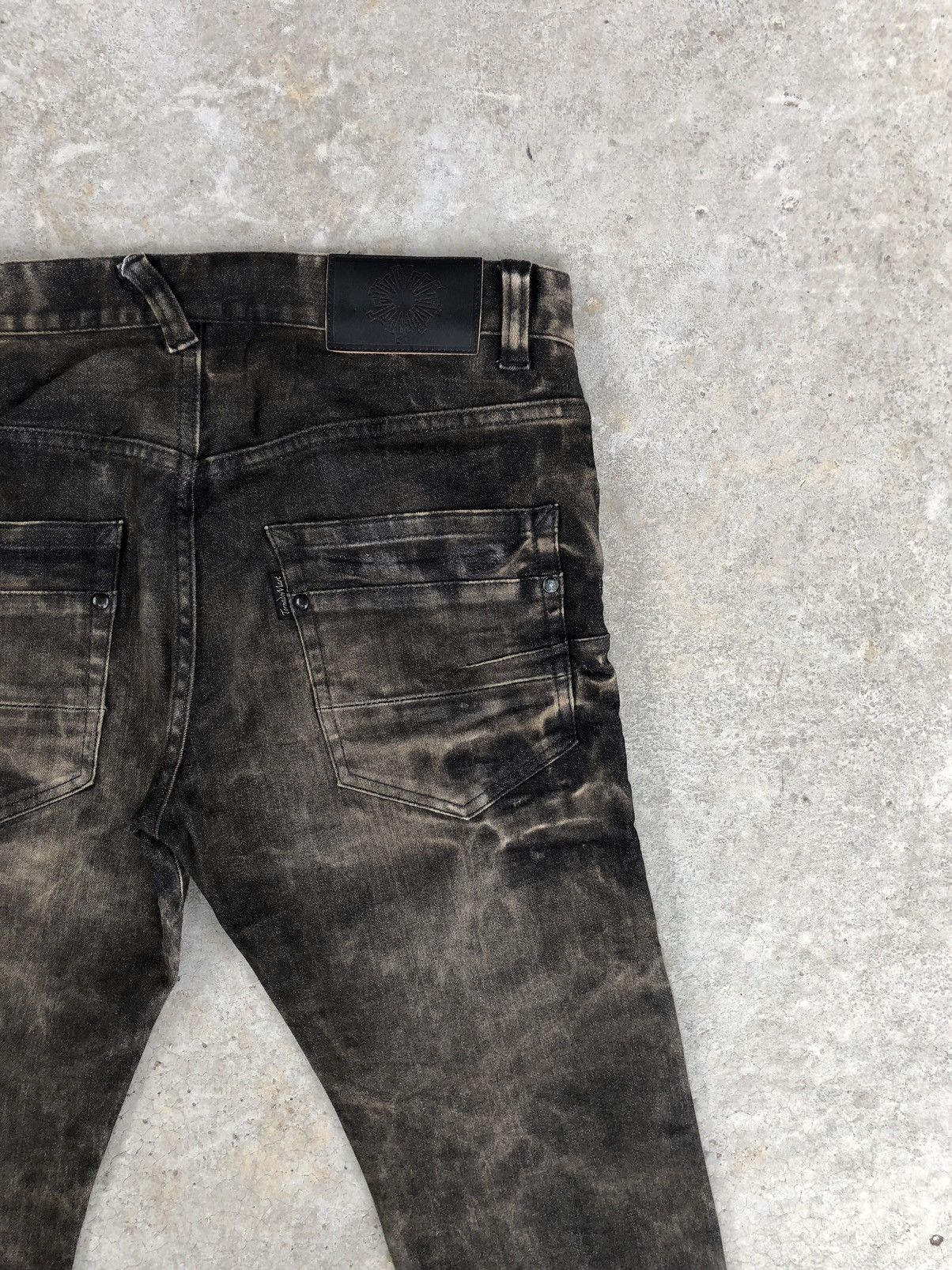 Tornado Mart Japanese Tornado Mart Mini Flare Distressed Jeans Size US 30 / EU 46 - 10 Thumbnail