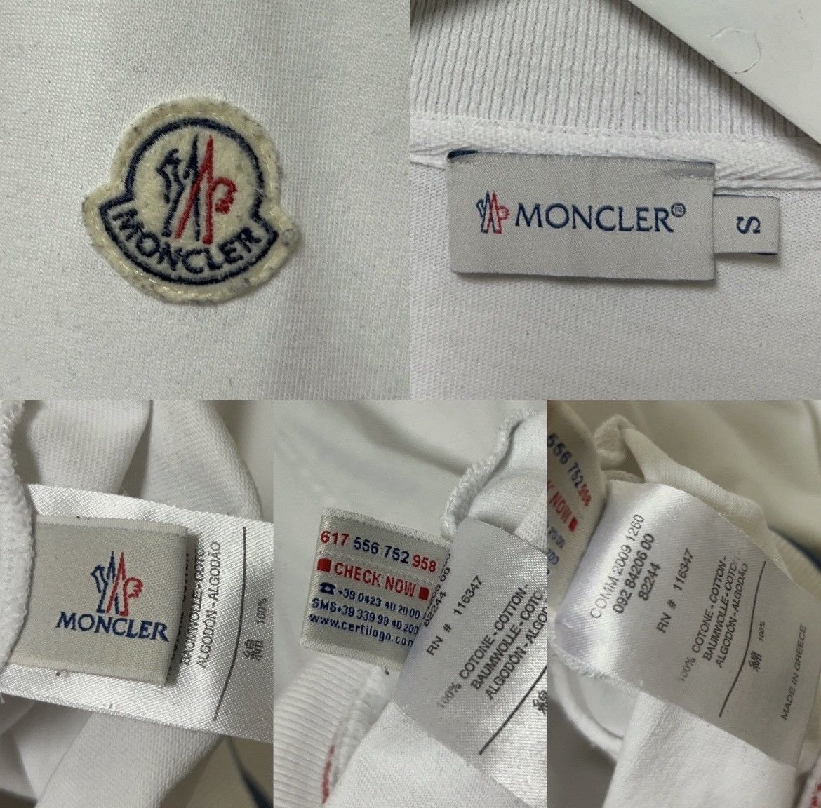 Moncler Moncler Full Zip Size US S / EU 44-46 / 1 - 3 Thumbnail