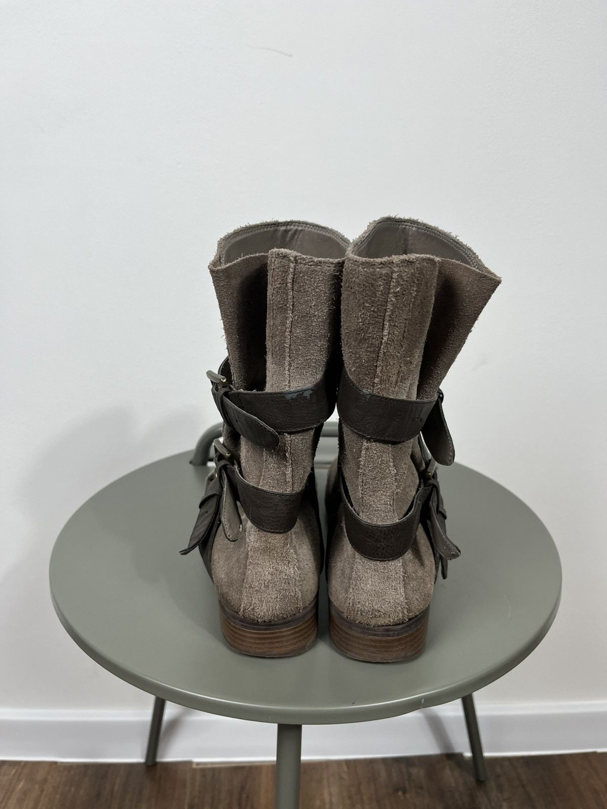 Other Vintage suede ankle boots brown straps and buckles size 39 Size US 8.5 / IT 38.5 - 7 Thumbnail