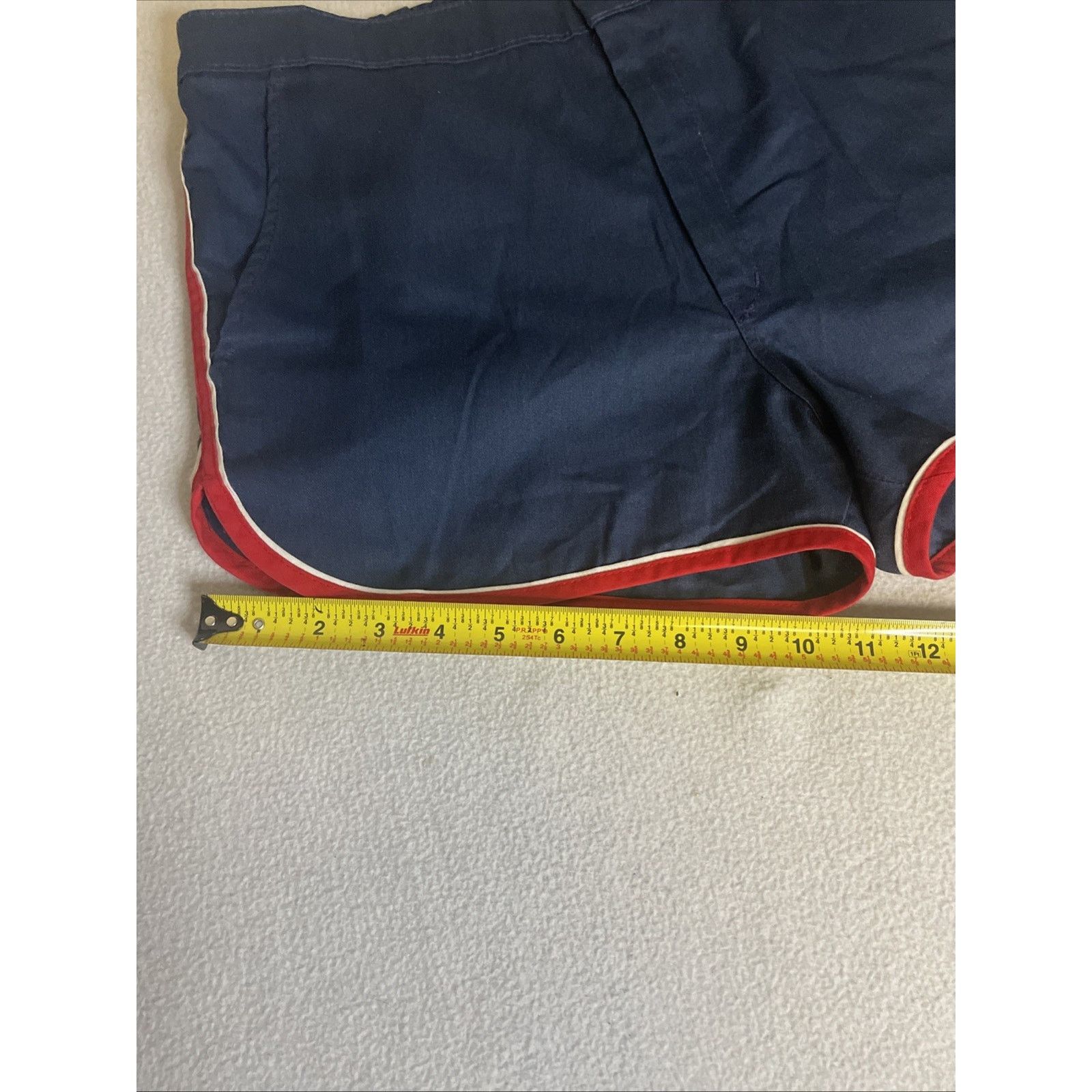 Sears Vintage 70s Sears Activewear Running Shorts Navy Mens 34 Size US 34 / EU 50 - 3 Thumbnail