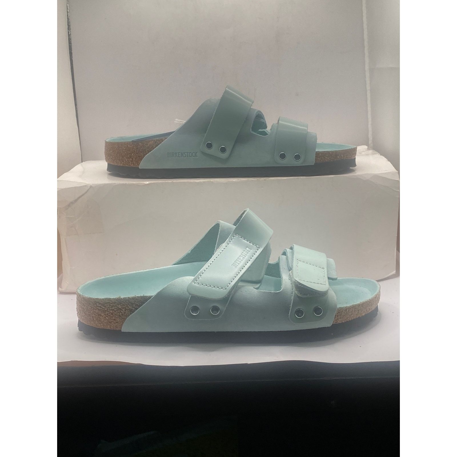 Birkenstock Birkenstock Uji Shine Slide Sandal (Wmns) 7-7.5 US/ 38 EU Size US 7.5 / IT 37.5 - 1 Thumbnail