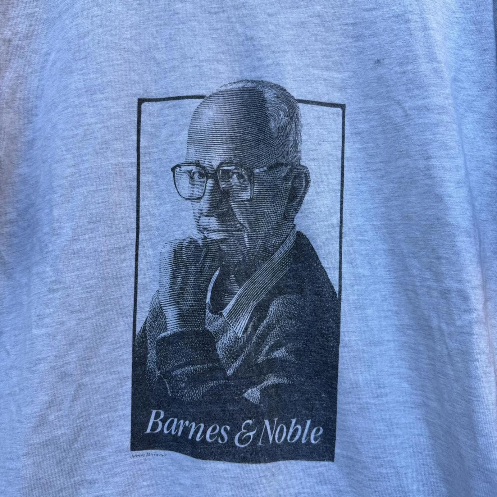Other vintage Barnes & Noble James Michener t shirt 90s L Size US L / EU 52-54 / 3 - 3 Thumbnail