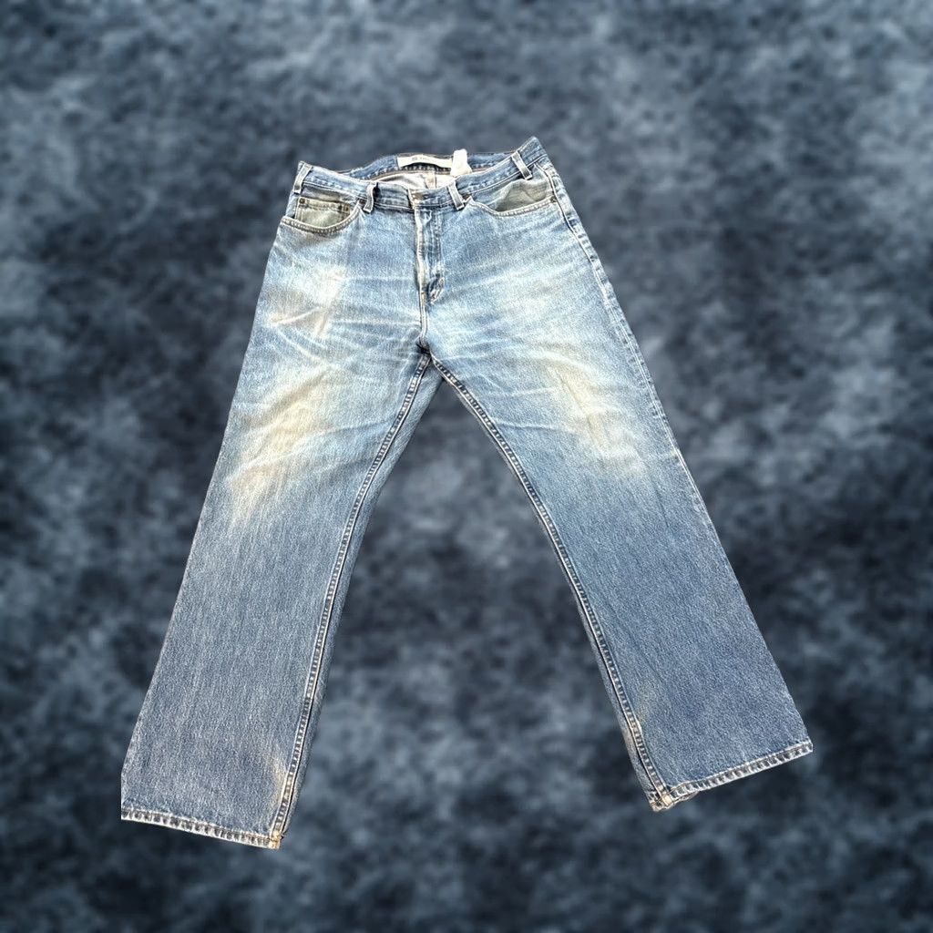 Gap VINTAGE GAP Jeans Easy Fit Denim 36x29 Blue Mens 5-Pocket Made In USA Y2K Grunge Retro 80s 90s Light Wash Regular Size US 36 / EU 52 - 1 Thumbnail