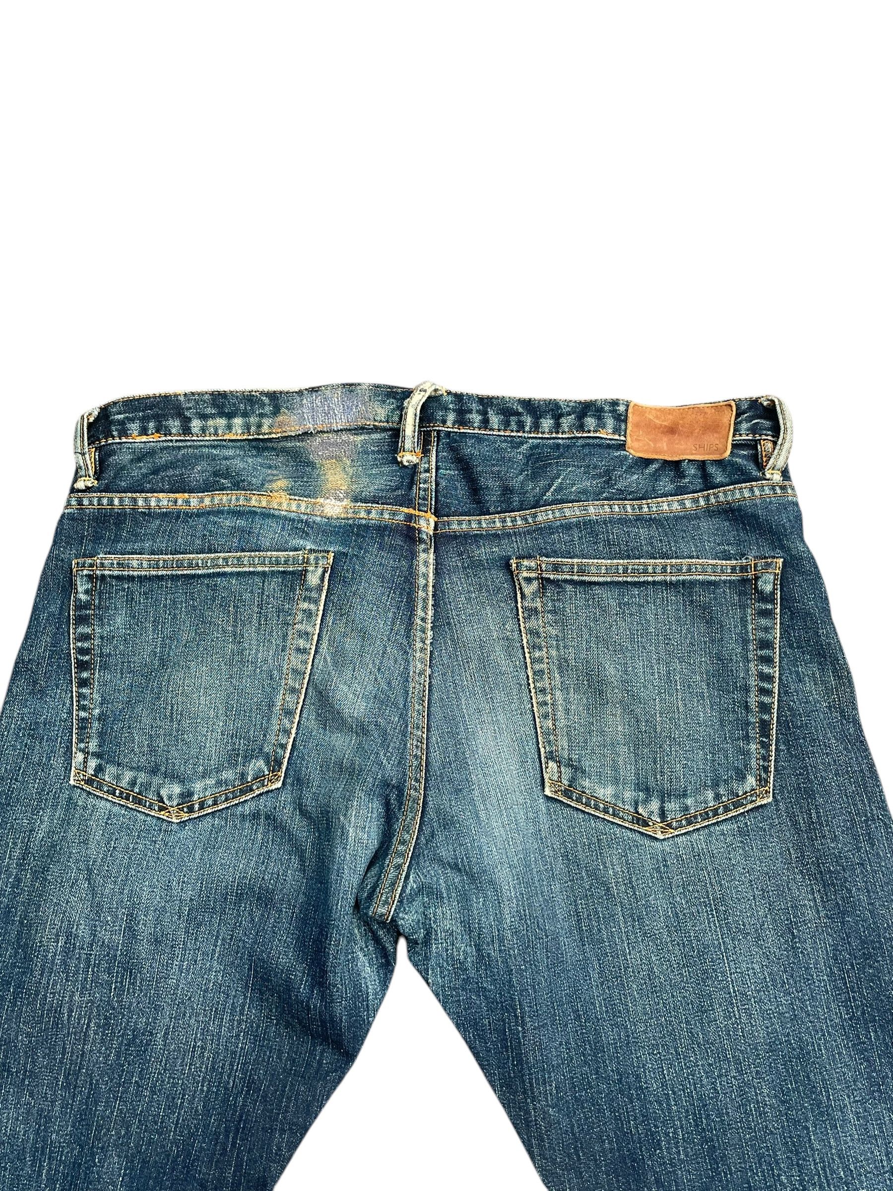 SHIPS Vintage Ships Japan Redline Selvedge Denim Size US 36 / EU 52 - 5 Thumbnail