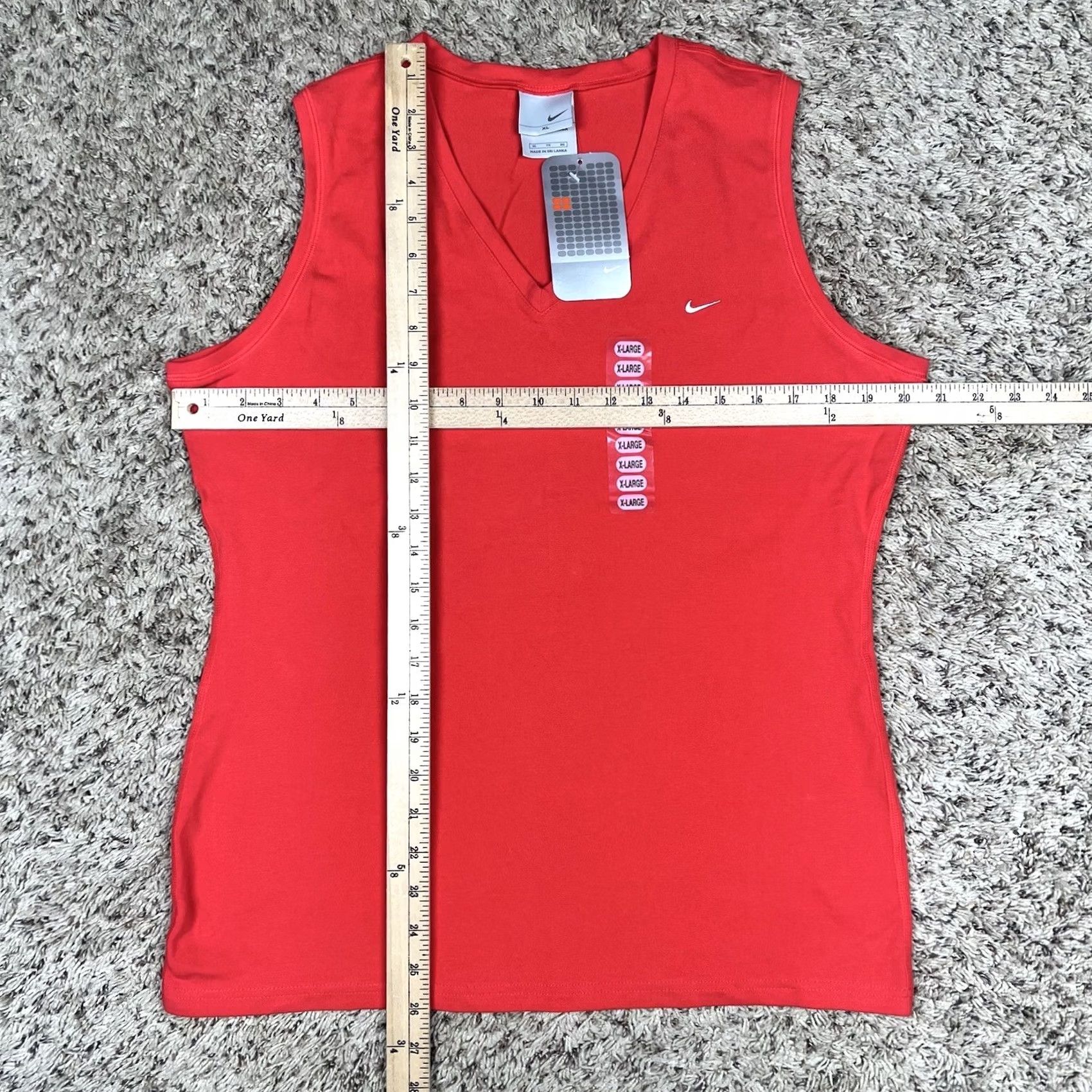 Nike VINTAGE Nike Tank Top Shirt Womens XL Embroidered Swoosh Y2K Activewear Size XL / US 12-14 / IT 48-50 - 7 Thumbnail