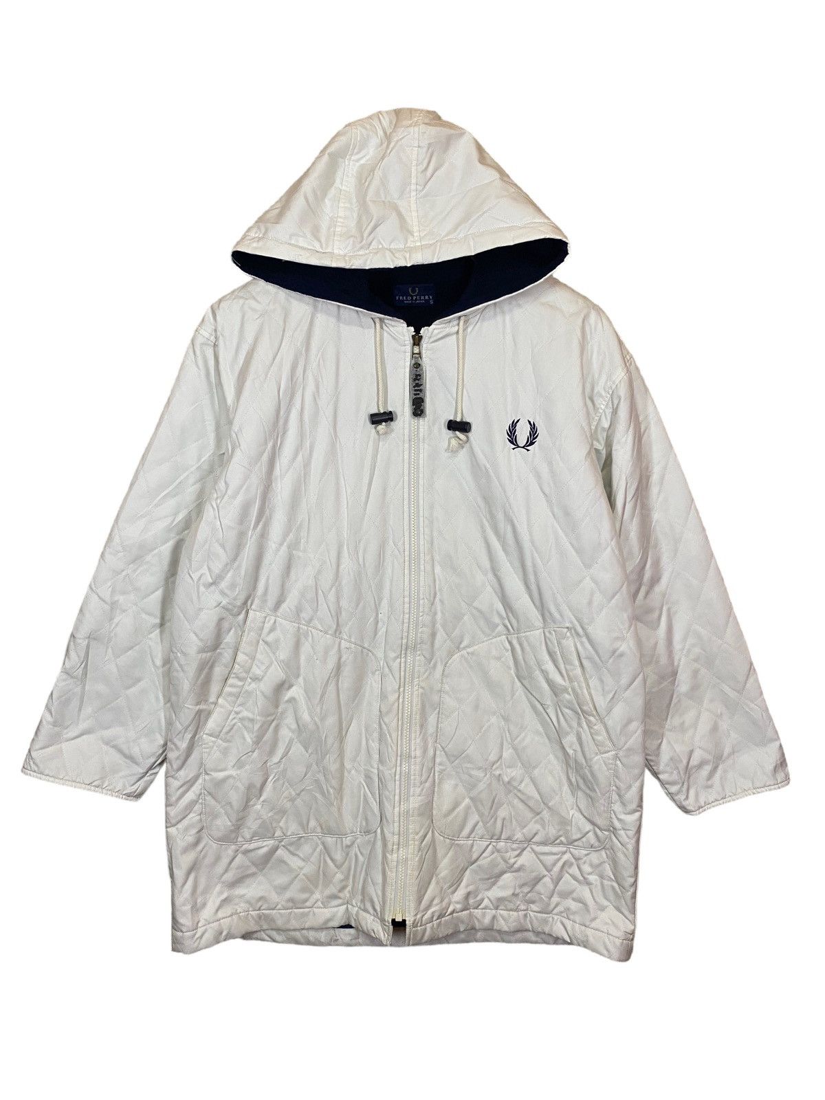 Fred Perry × Japanese Brand ‼️VTG FRED PERRY QUILTED PARKAS EMBOIDERY LOGO ‼️ Size US S / EU 44-46 / 1 - 4 Thumbnail