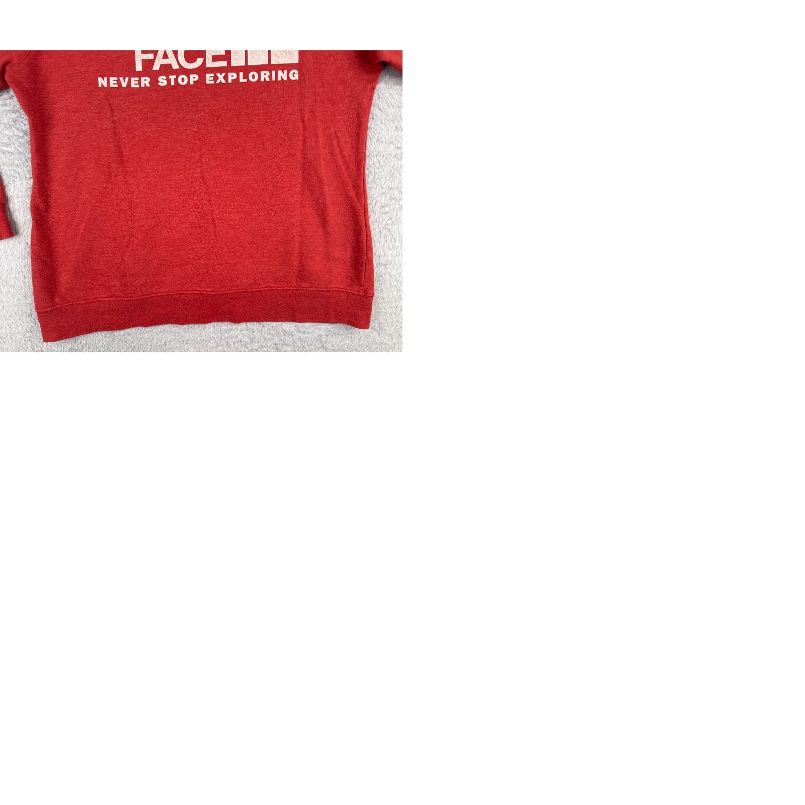 The North Face The North Face Hoodie Womens XL Red Heather Pullover Cotton Blend Logo Pocket Size XL / US 12-14 / IT 48-50 - 10 Thumbnail