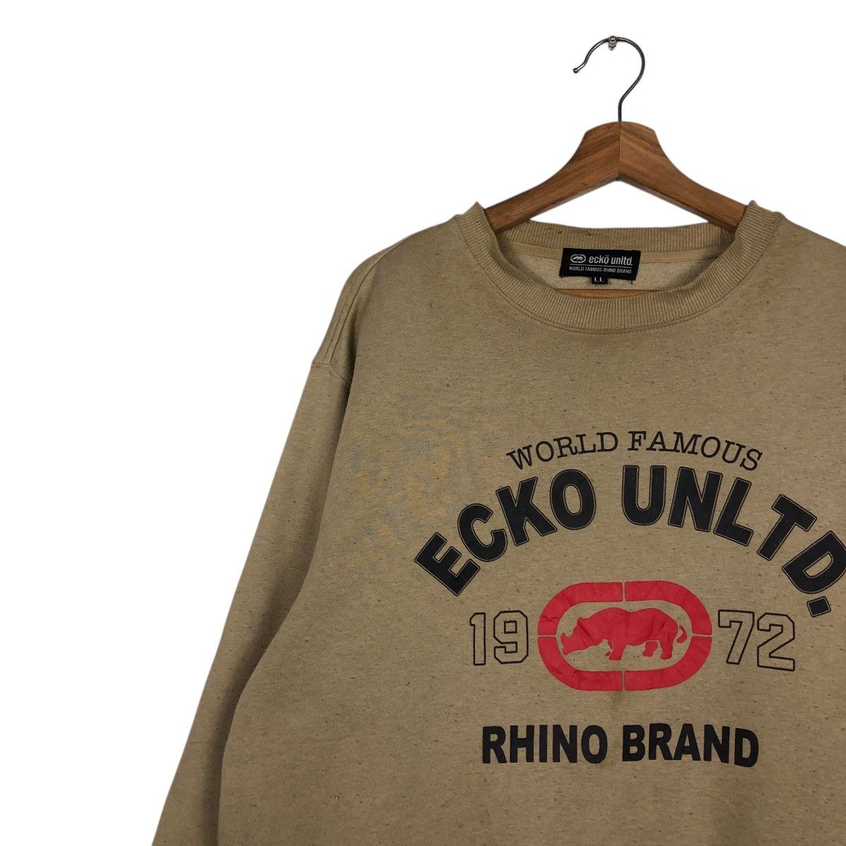 Ecko Unltd. × Vintage 📌Vintage Sweatshirt Ecko Untld Big Logo Over Print Size US L / EU 52-54 / 3 - 8 Thumbnail