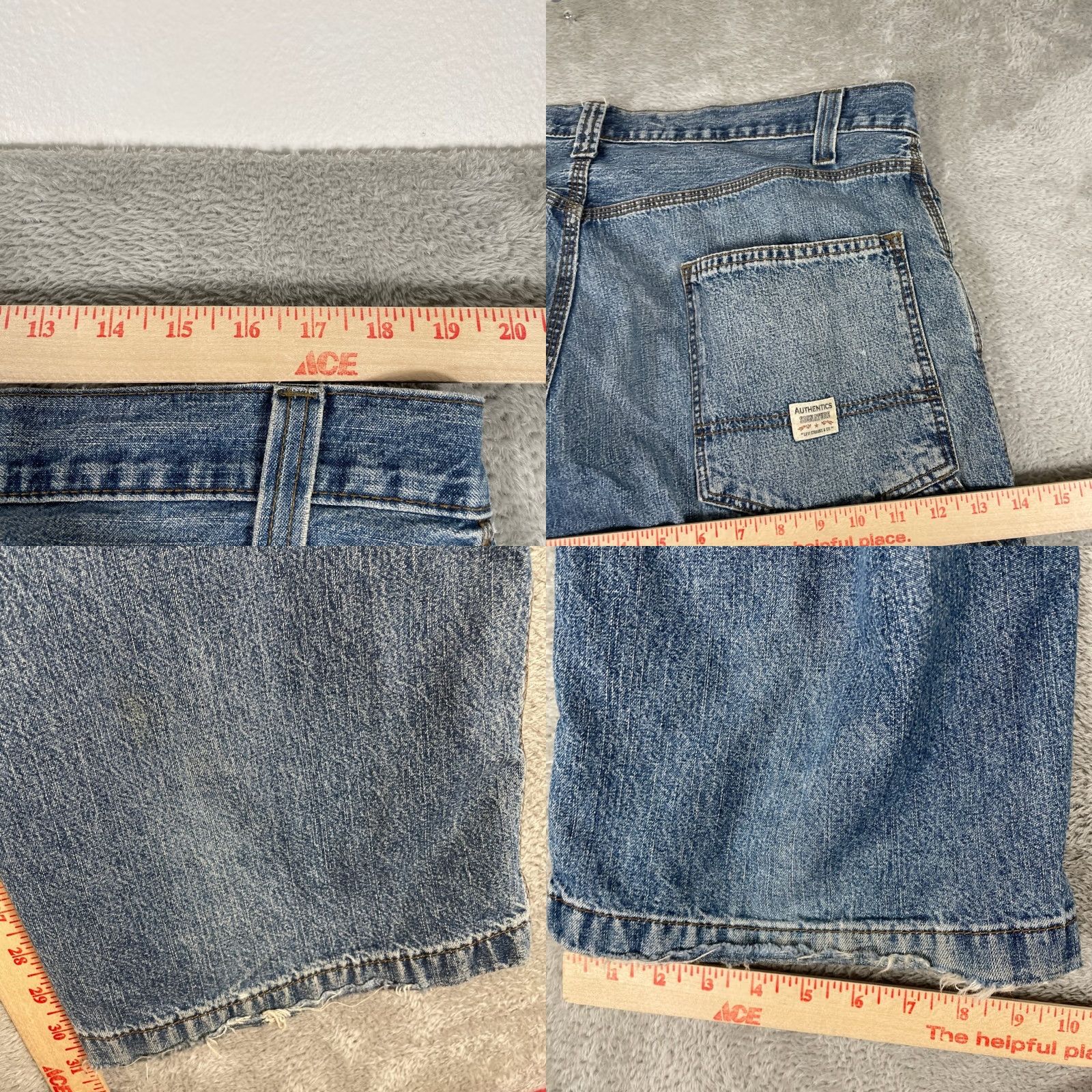 Vintage VINTAGE Levi's Signature Carpenter Jeans Mens 36x30 Blue Baggy Skater Denim Size US 36 / EU 52 - 8 Thumbnail