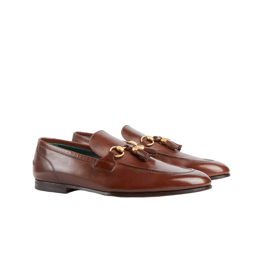 Gucci o1s1wg110125 Jordaan Loafers in Dark Brown Size US 10.5 / EU 43-44 - 2 Thumbnail