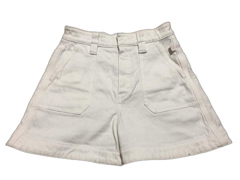 Chloe White Denim Shorts 34 Size