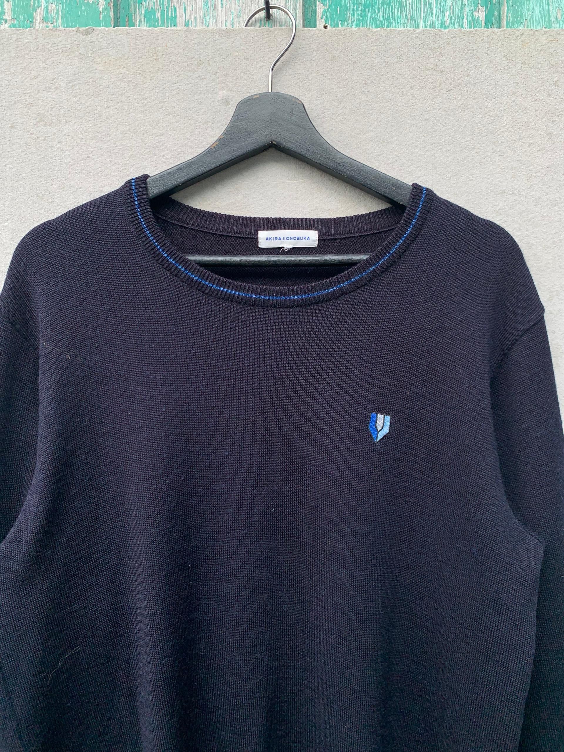 CABANE de ZUCCa Vintage Akira E Onobuka Navy Sweashirt Size US M / EU 48-50 / 2 - 4 Thumbnail