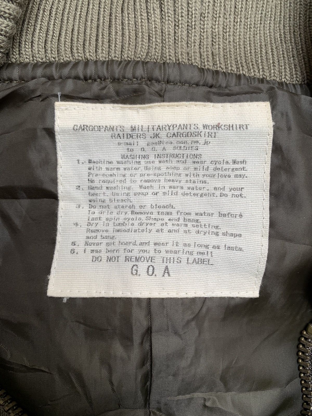 Other G.O.A CROPPED BOMBER JACKET Size US S / EU 44-46 / 1 - 3 Thumbnail