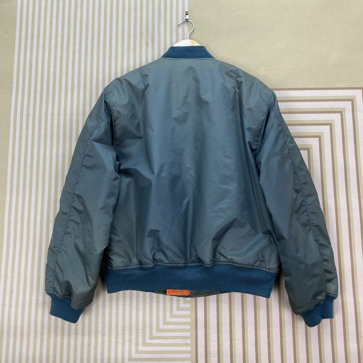 Japanese Brand 🌺Bomber Warm Heart Type Ma 1 Size US M / EU 48-50 / 2 - 2 Thumbnail