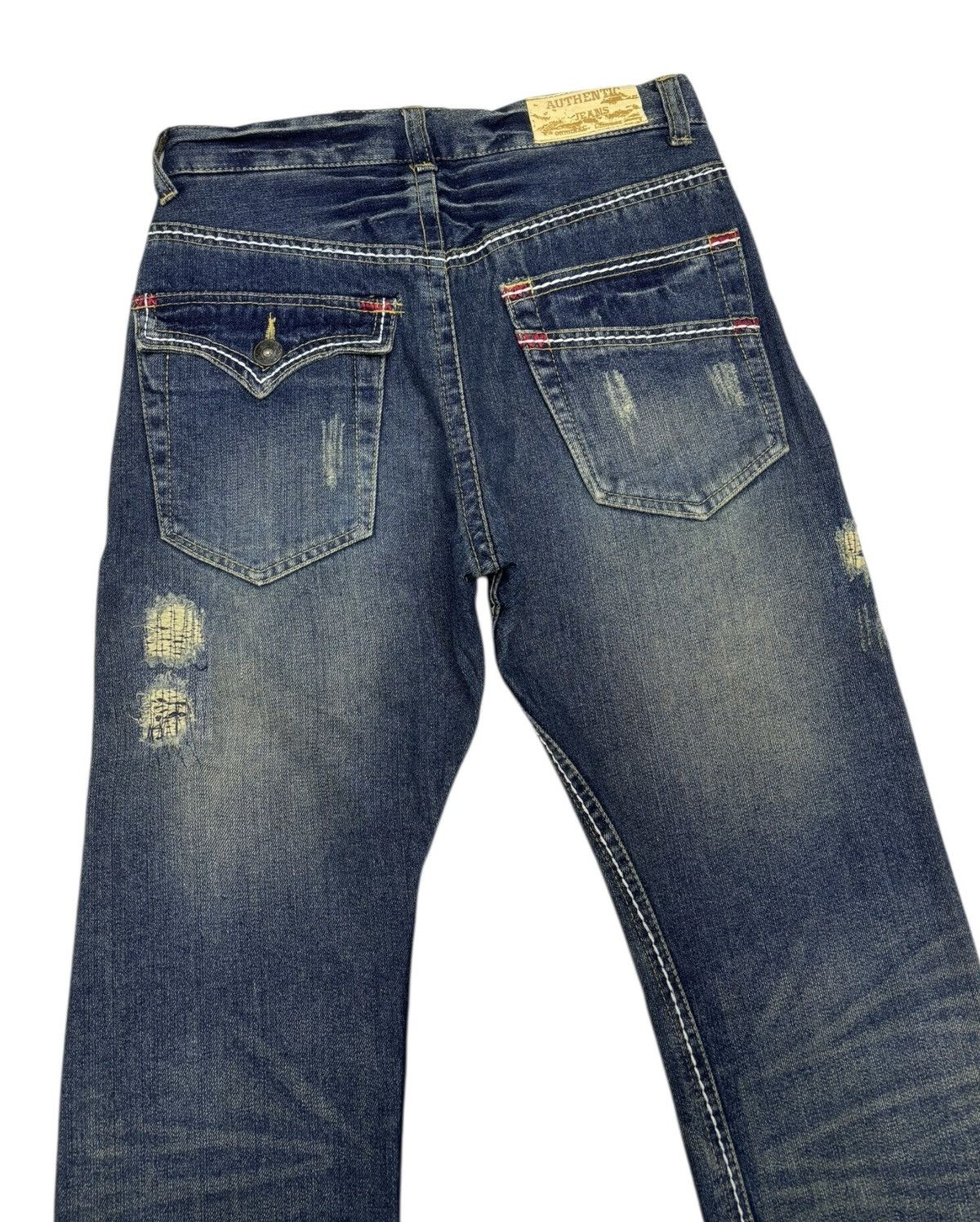 Kapital Authentic Jeans Big Stitch Bootcut Kapital Style Distressed Size US 29 - 6 Thumbnail