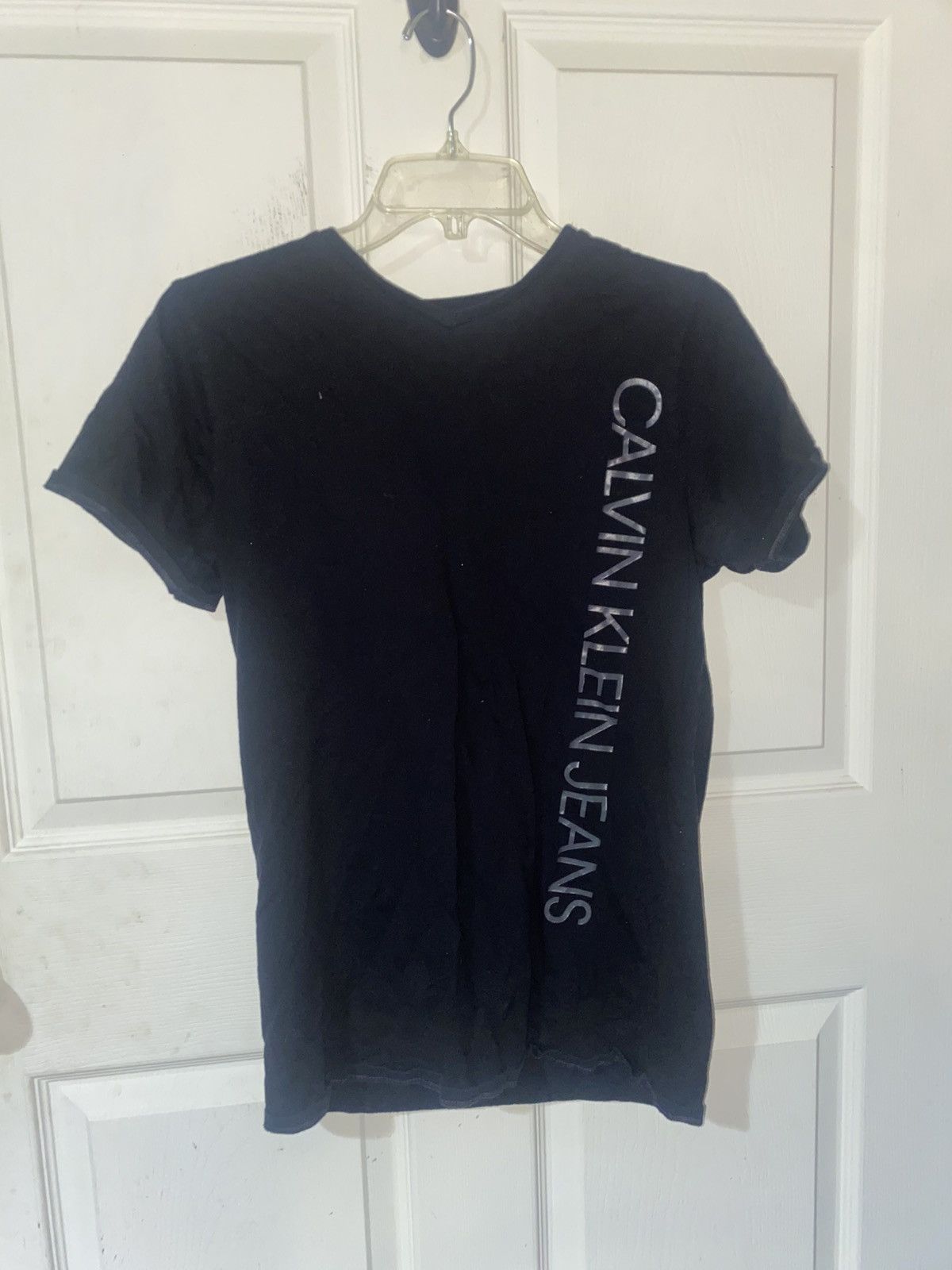 Calvin Klein Men’s Black Small Calvin Klein Tee Size US S / EU 44-46 / 1 - 1 Thumbnail
