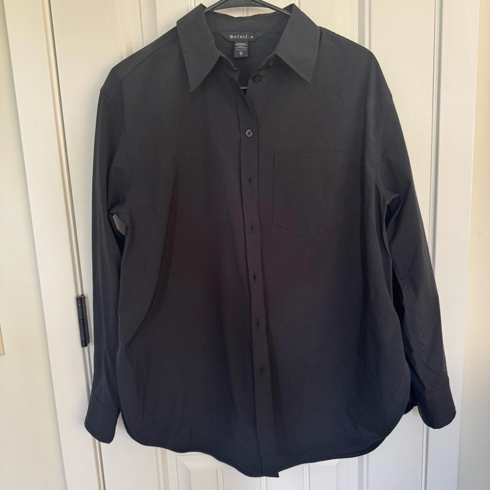 Other Athleta Black Blouse XS Size XS / US 0-2 / IT 36-38 - 1 Thumbnail