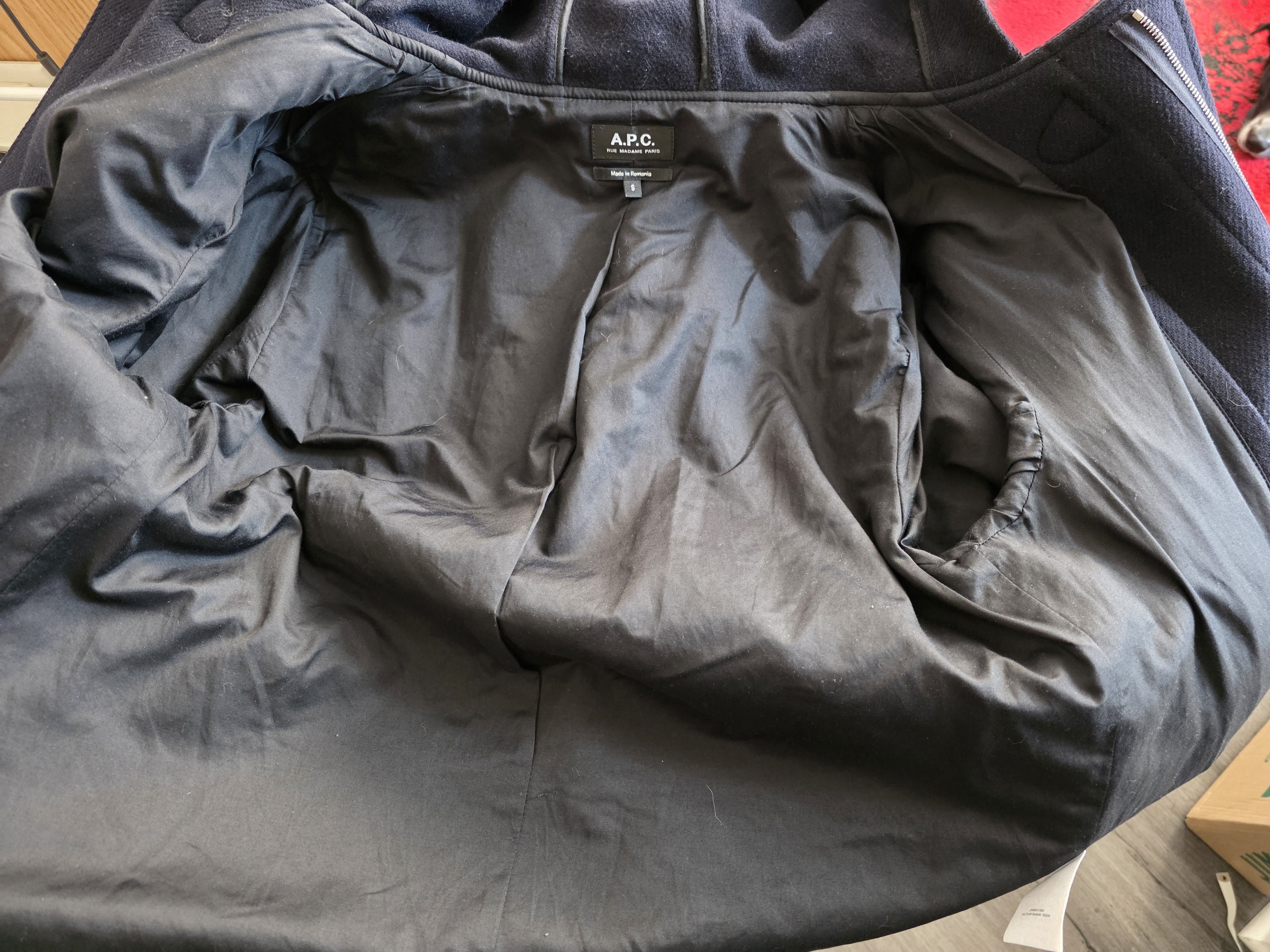 A.P.C. APC Duffle Coat - Navy Size US S / EU 44-46 / 1 - 4 Thumbnail