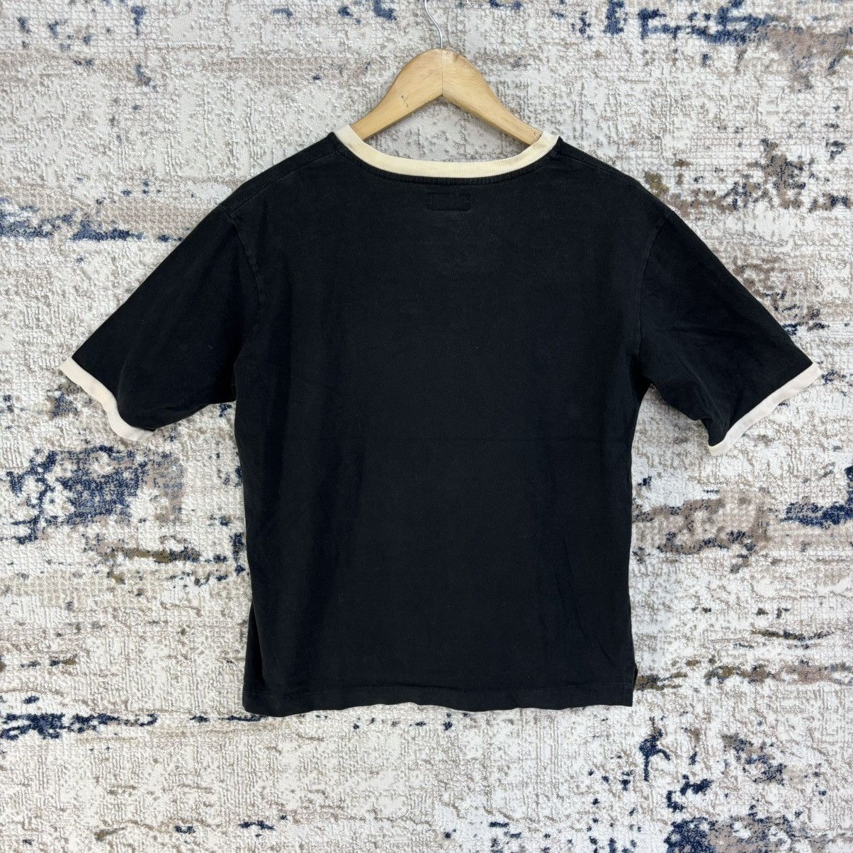Designer × Vintage × agnes b. VINTAGE AGNES B. HOMME PARIS BASIC V NECK T-SHIRT Size US M / EU 48-50 / 2 - 10 Thumbnail