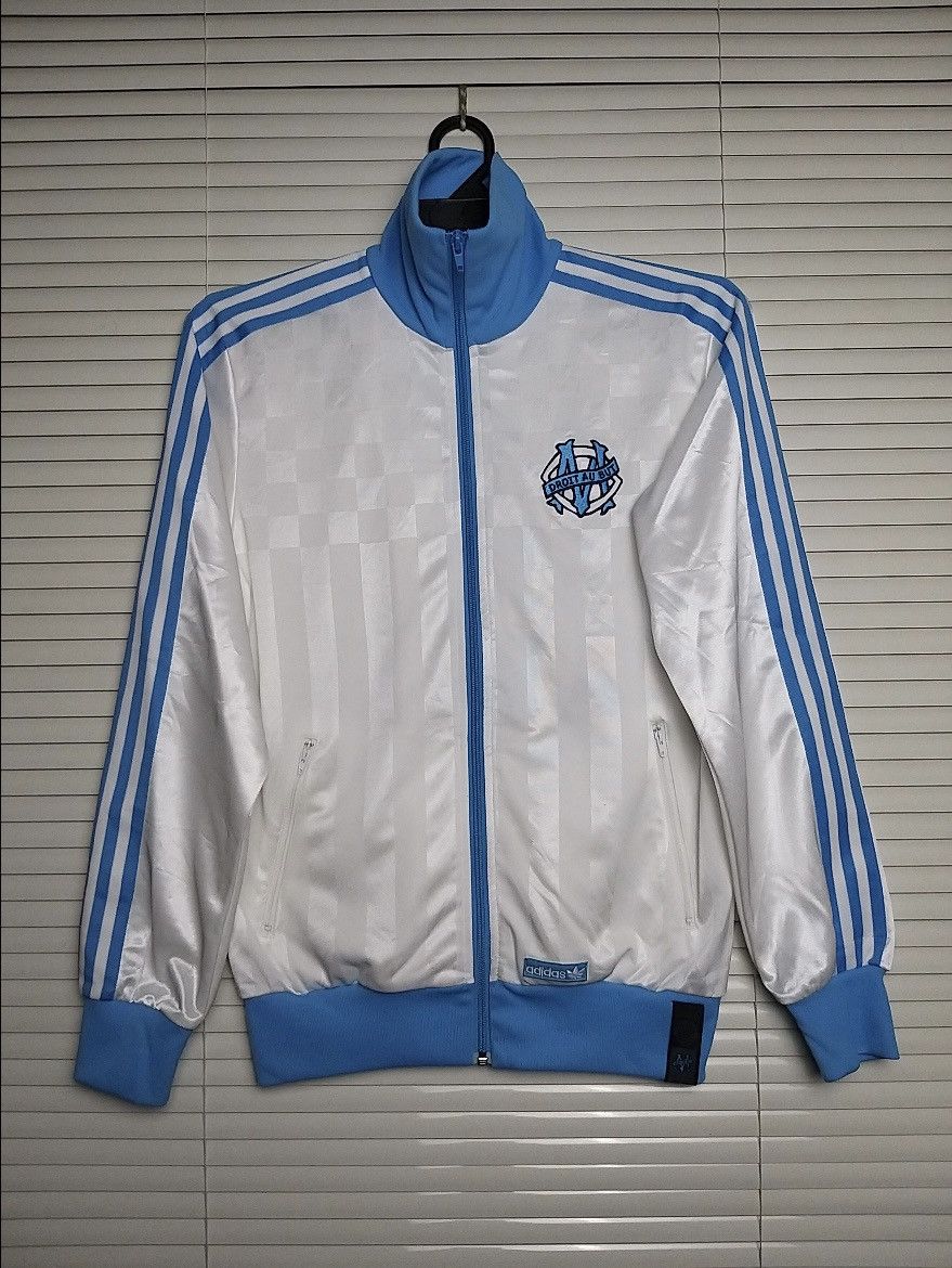 ADIDAS 2008 OLYMPIQUE DE MARSEILLE OM RETRO TRACK JACKET