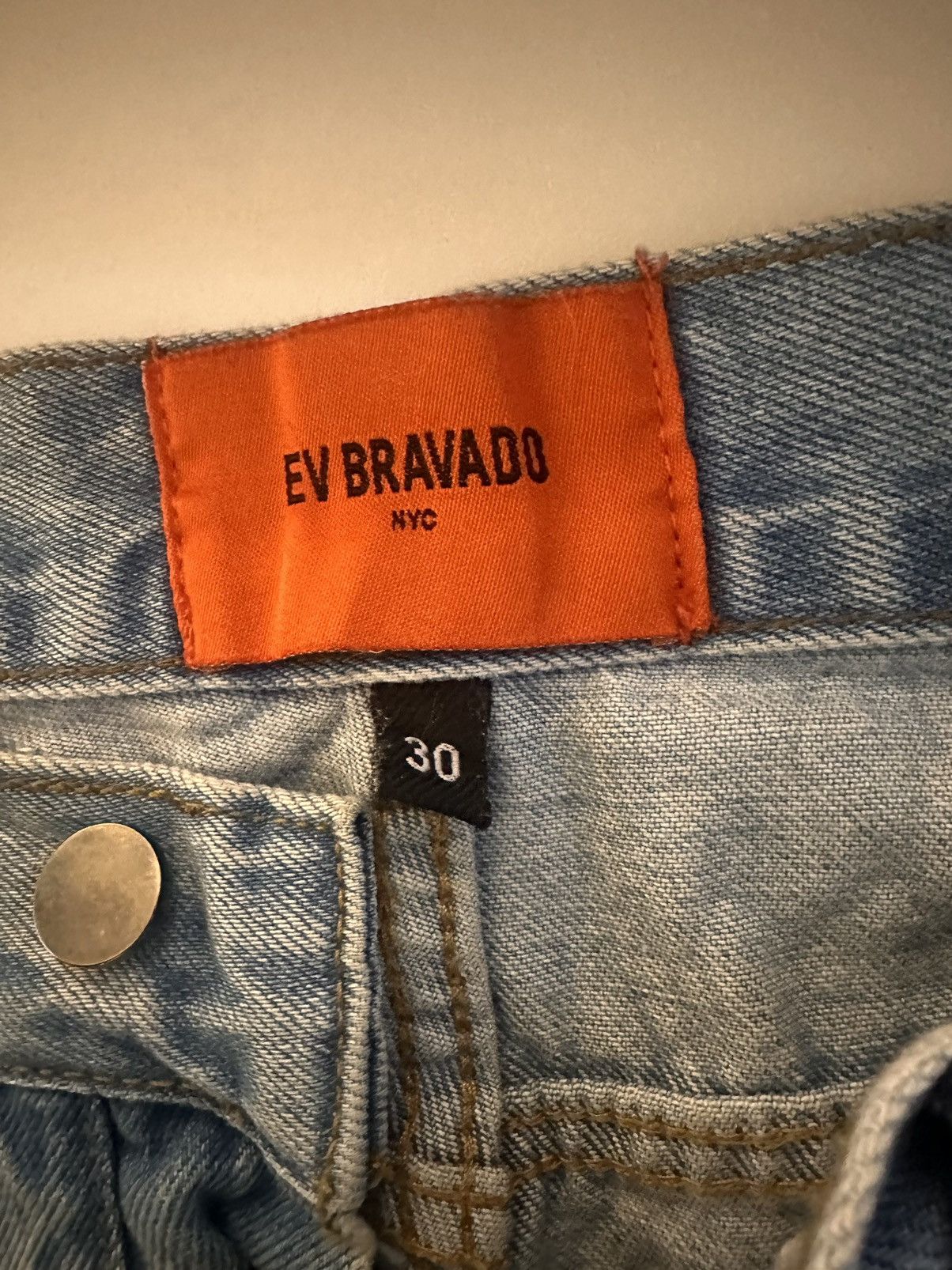 Ev Bravado Who Decides War Hell On Earth Denim Size US 30 / EU 46 - 4 Thumbnail