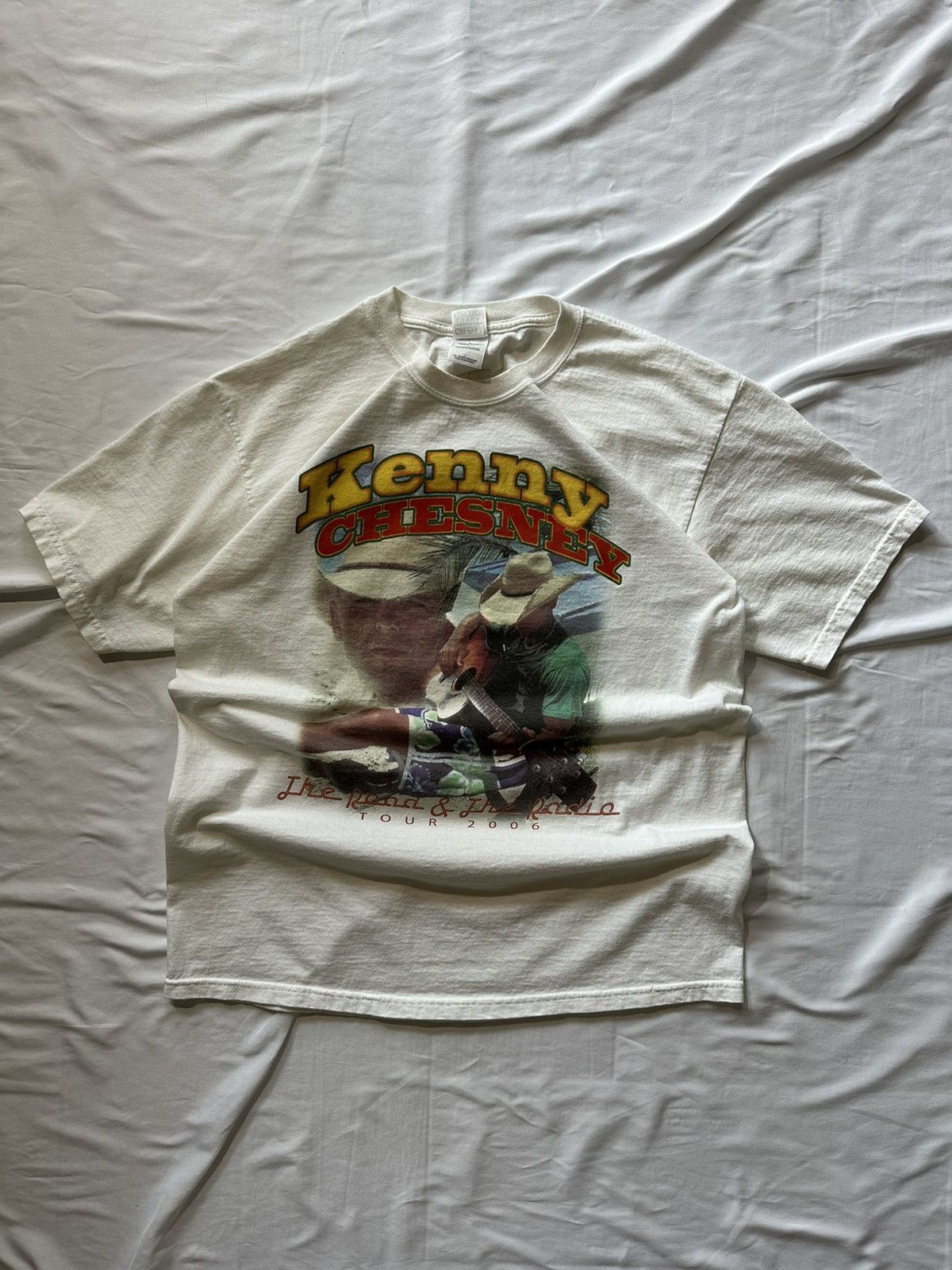 Vintage Vintage Kenny Chesney Band Tee Size US L / EU 52-54 / 3 - 1 Thumbnail