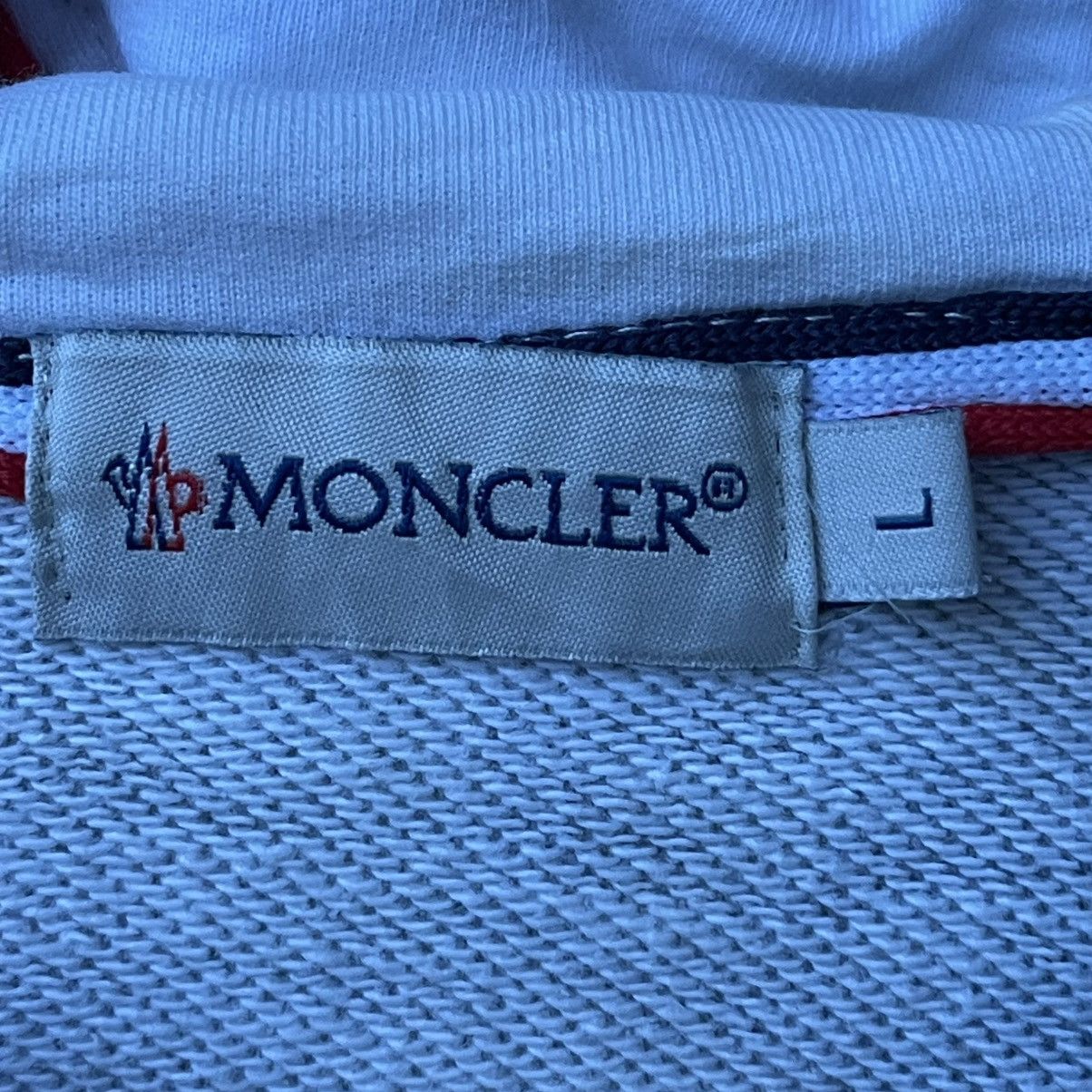 Moncler Vintage Moncler Trashed Zip Up Hoodie Size US M / EU 48-50 / 2 - 9 Thumbnail