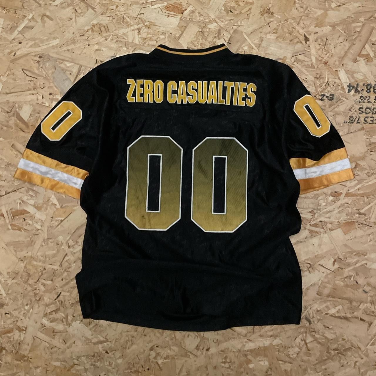 Vintage Vintage Y2k Zero Casualties Football Jersey Size US M / EU 48-50 / 2 - 4 Thumbnail
